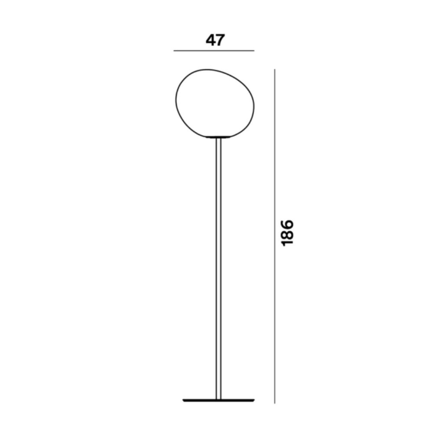 Stehlampe Gregg grande von Foscarini