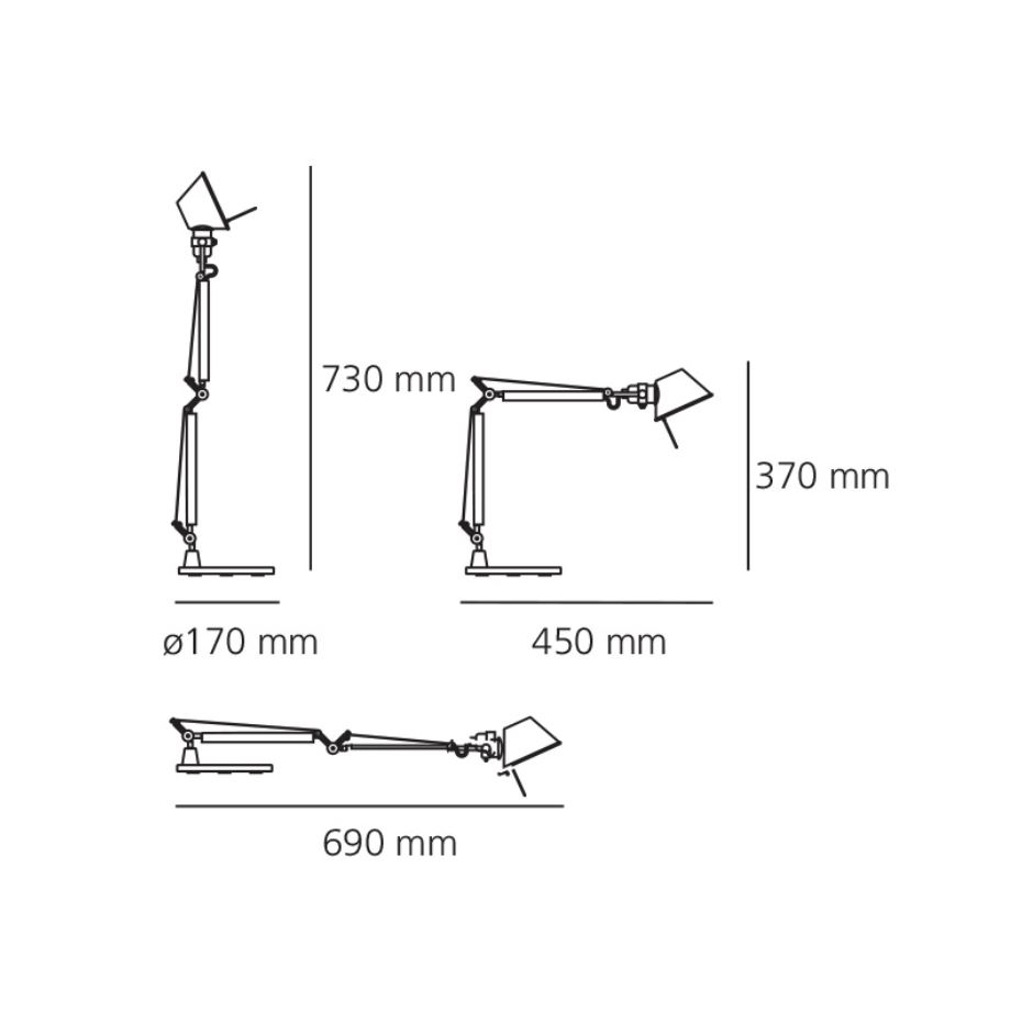 Tischlampe Tolomeo Micro von Artemide