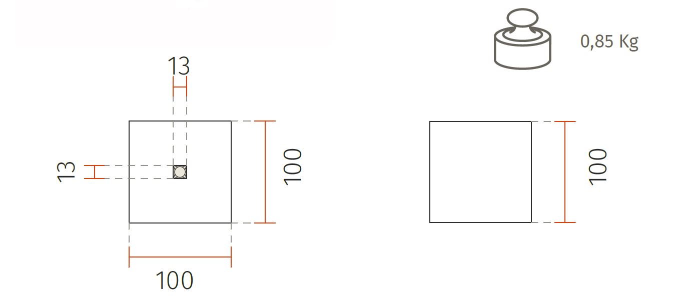 CRISTALY® LED Spot für die Decke 8914E von 9010
