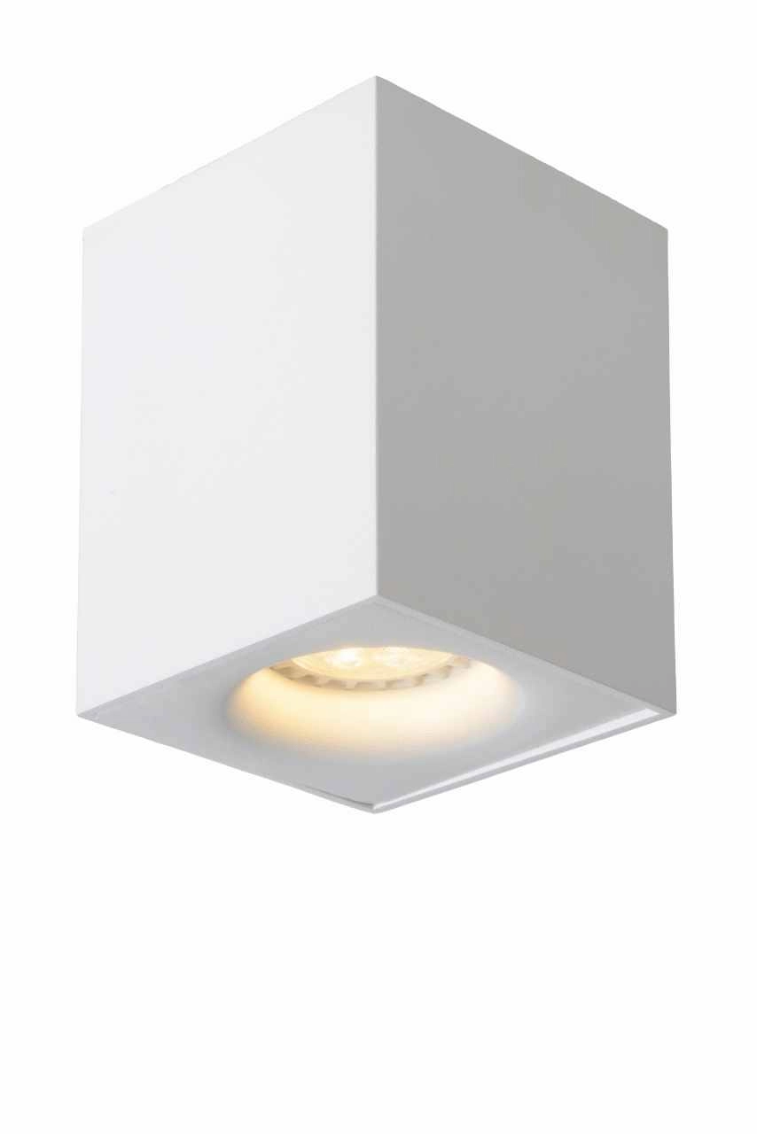 LU 09913/05/31 Lucide BENTOO-LED - Ceiling spotlight - LED Dim. - GU10 - 1x5W 3000K - White