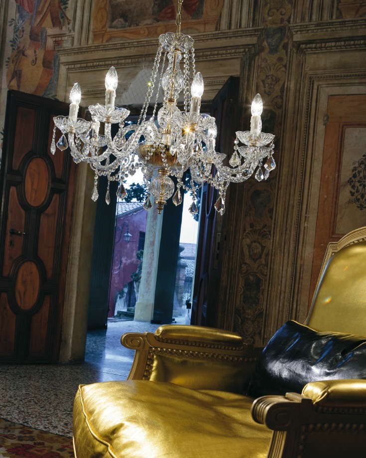 Kristallluster Madrid 8L von Venice Lighting Design