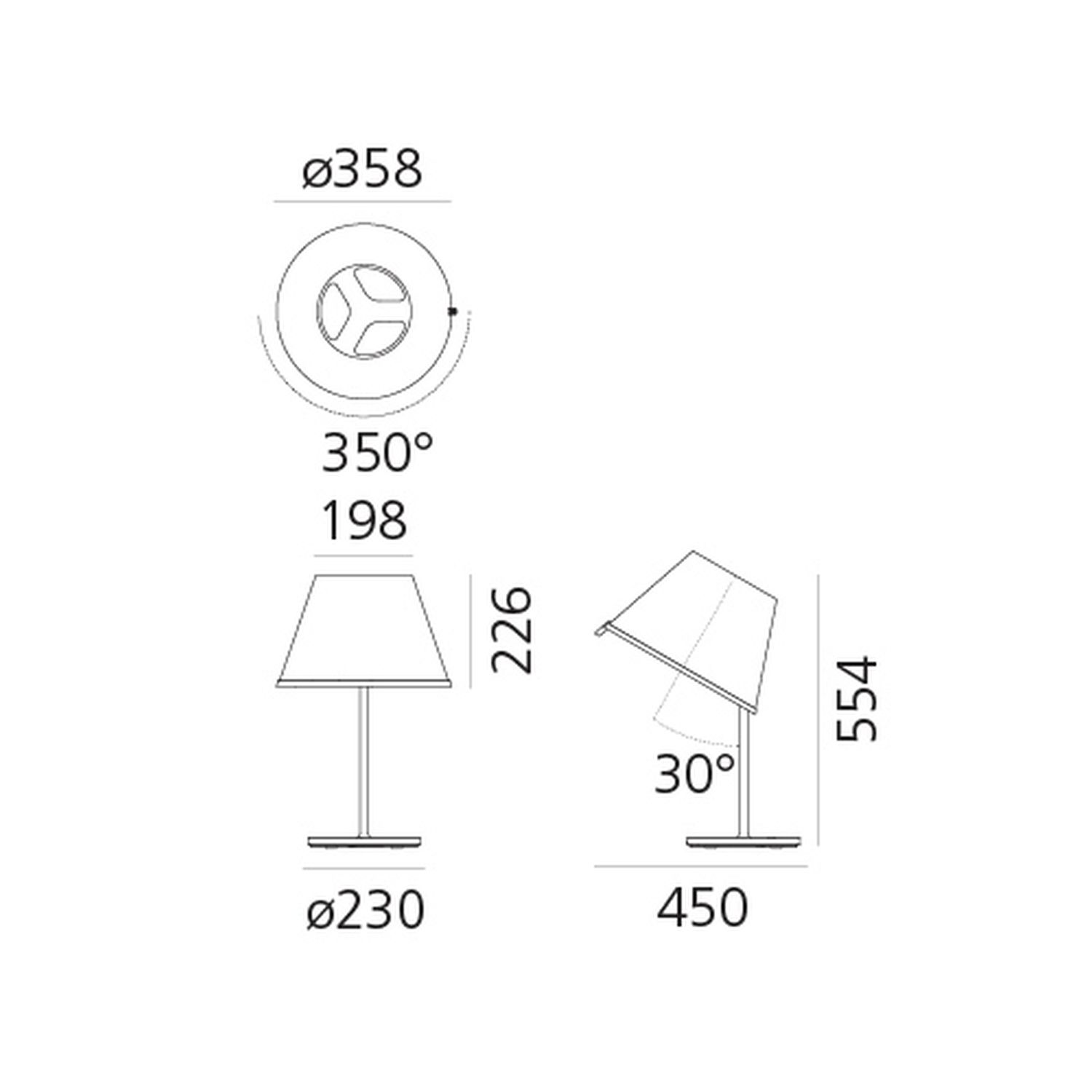 Tischleuchte CHOOSE TABLE von Artemide