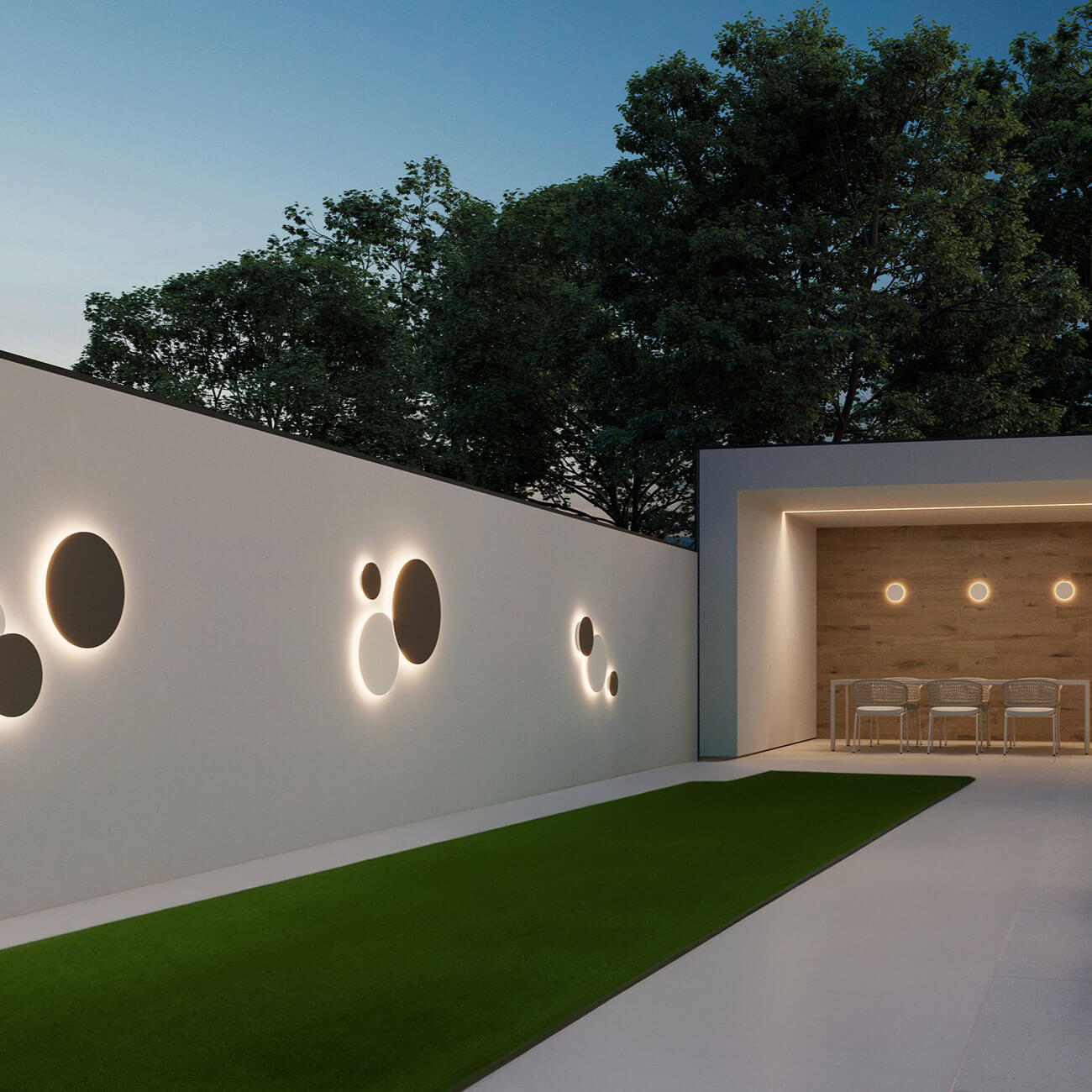 Combo LED Wandleuchte von ACB
