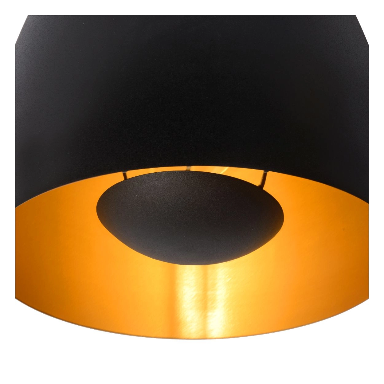 LU 30188/01/30 Lucide NOLAN - Flush ceiling light - Ø 24 cm - 1xE27 - Black