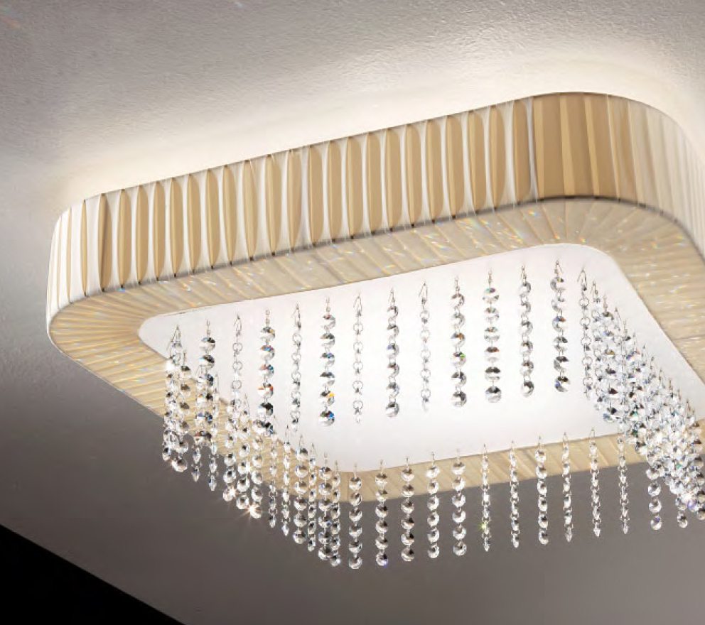 CRISTAL QUADRA 40 Deckenleuchte von Lika