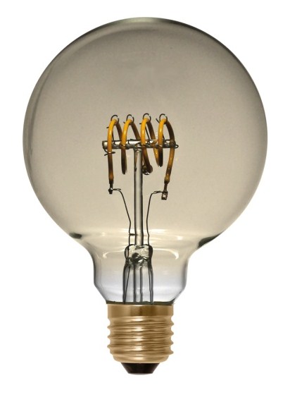LED Globe 95 Curved gold E27 Segula