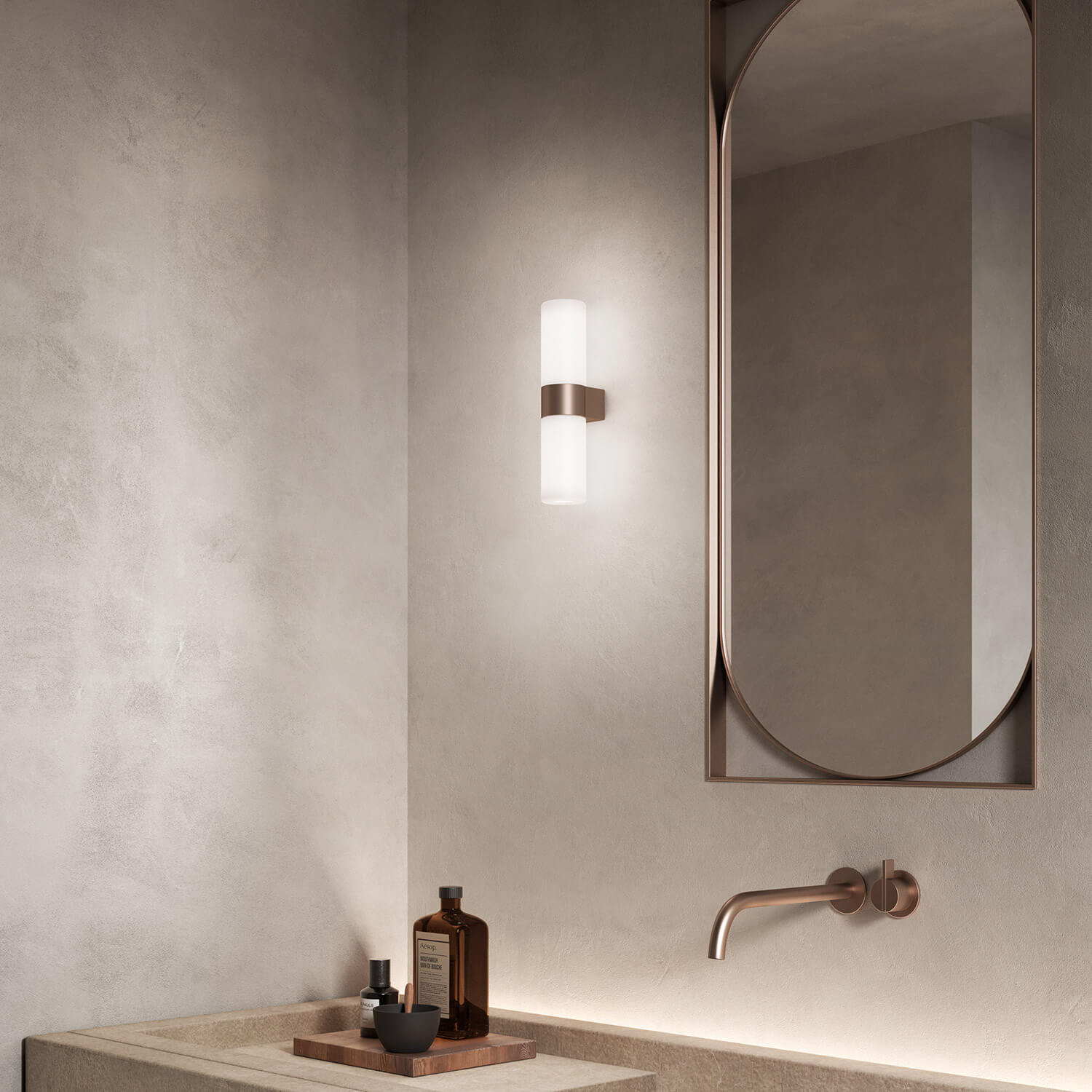 Pastilla glass wall lighting by Kdln