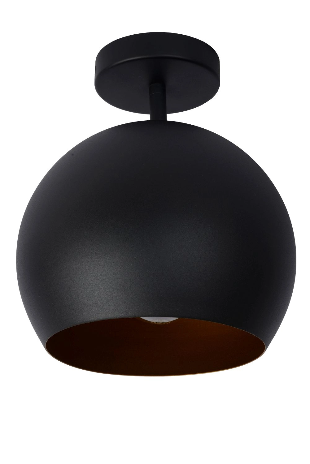LU 45150/01/30 Lucide BINK - Flush ceiling light - Ø 24,5 cm - 1xE27 - Black