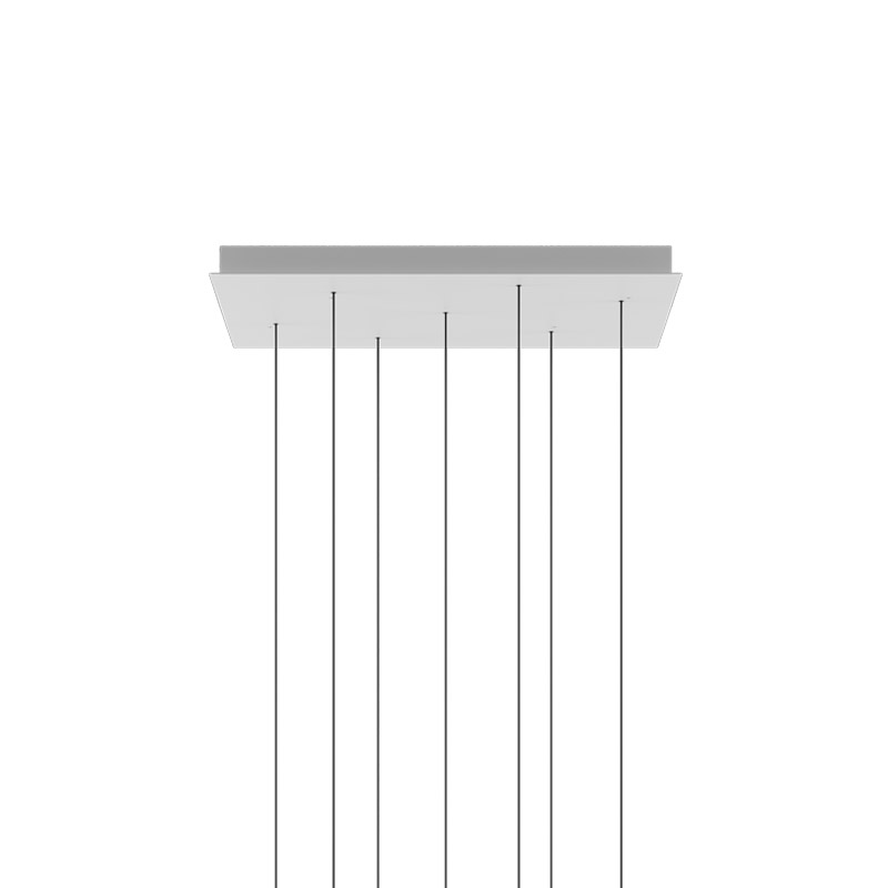 7 Lights Rectangular Cluster di Lodes