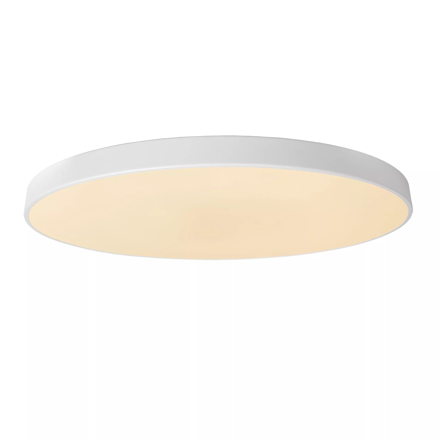 LU 79185/80/31 Lucide UNAR - Flush ceiling light - Ø 80 cm - LED Dim. - 1x80W 2700K - 3 StepDim - Wh