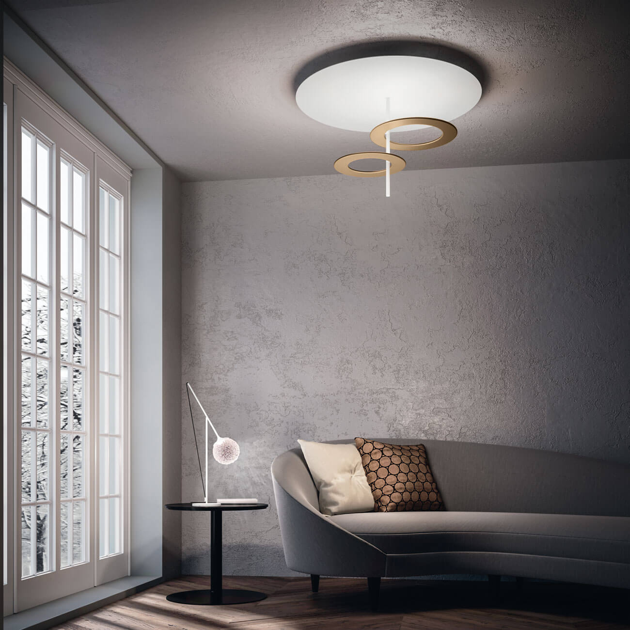 Hula Hoop P2 Deckenlampe von Icone
