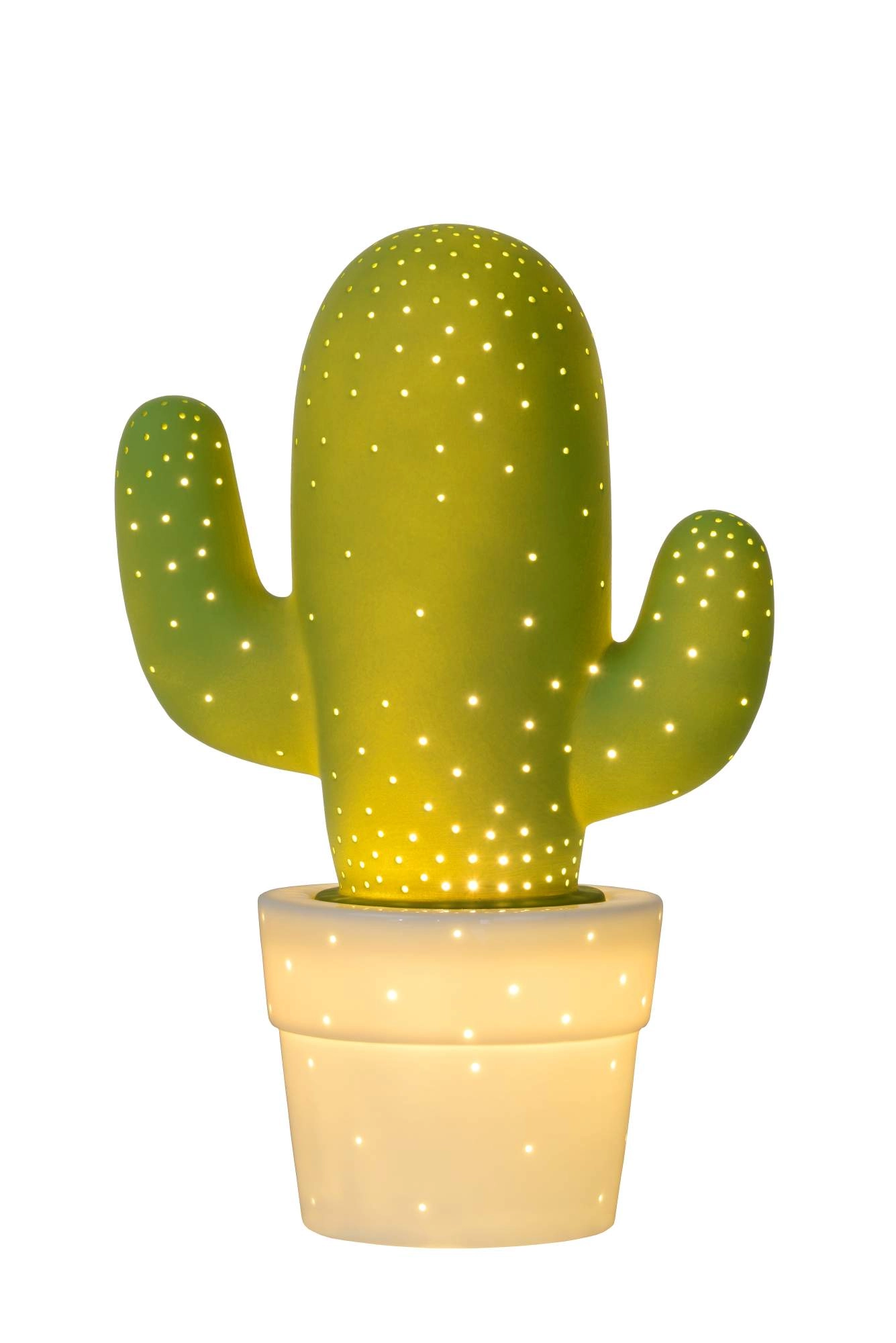 LU 13513/01/33 Lucide CACTUS - Table lamp - 1xE14 - Green