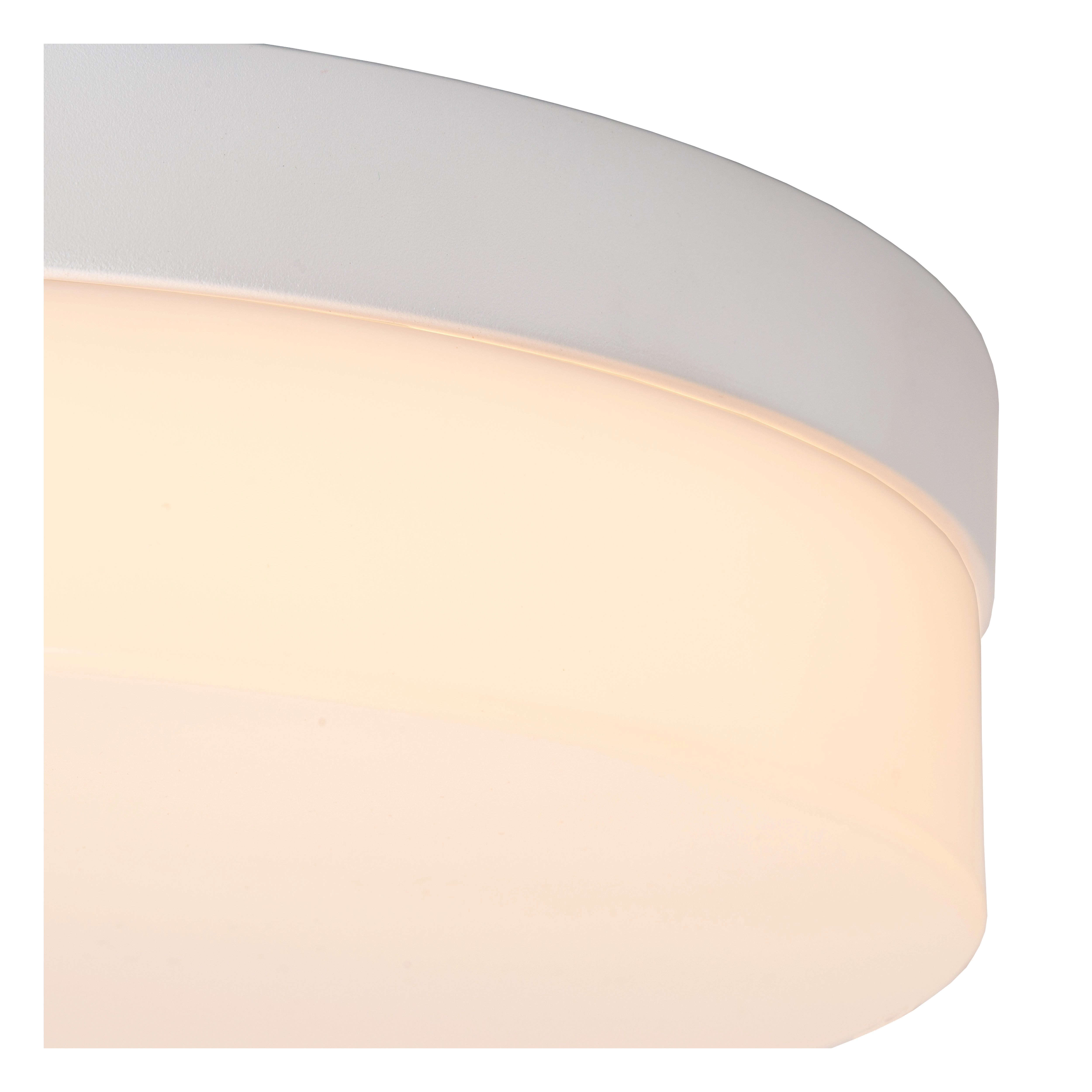 LU 79111/24/31 Lucide BISKIT - Flush ceiling light Bathroom - Ø 23 cm - LED - 1x12W 2700K - IP44 - W
