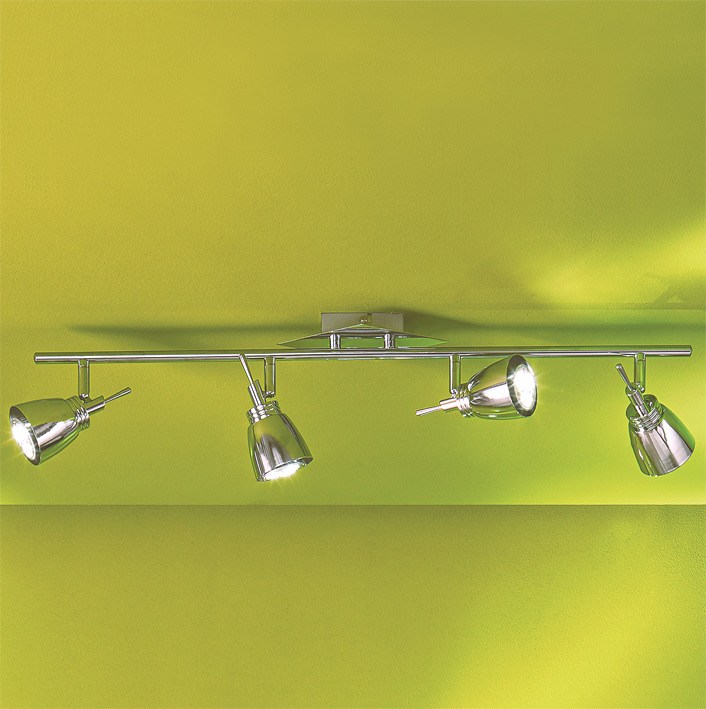 PL 1025-4C Massa Decken-/Wandstrahler, chrom