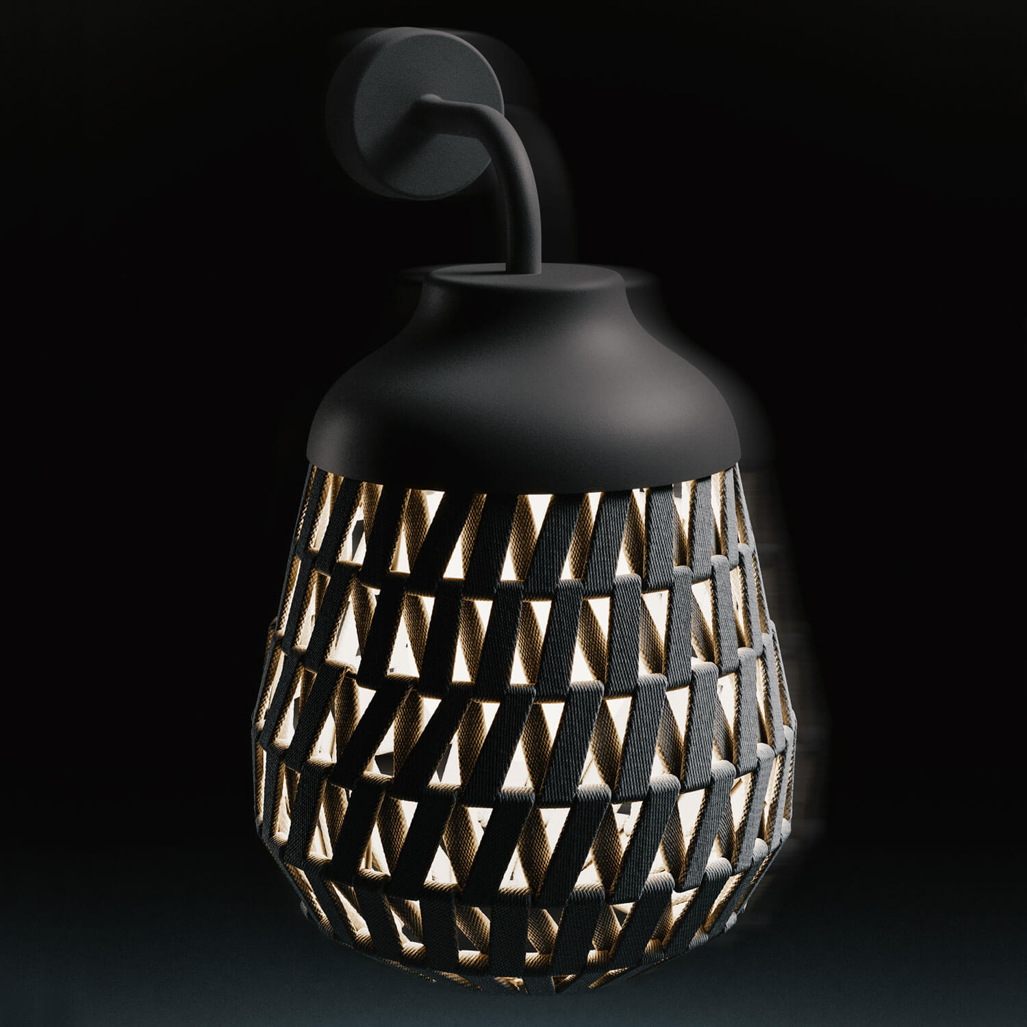 Stitch Small Außenwandlampe von Lodes