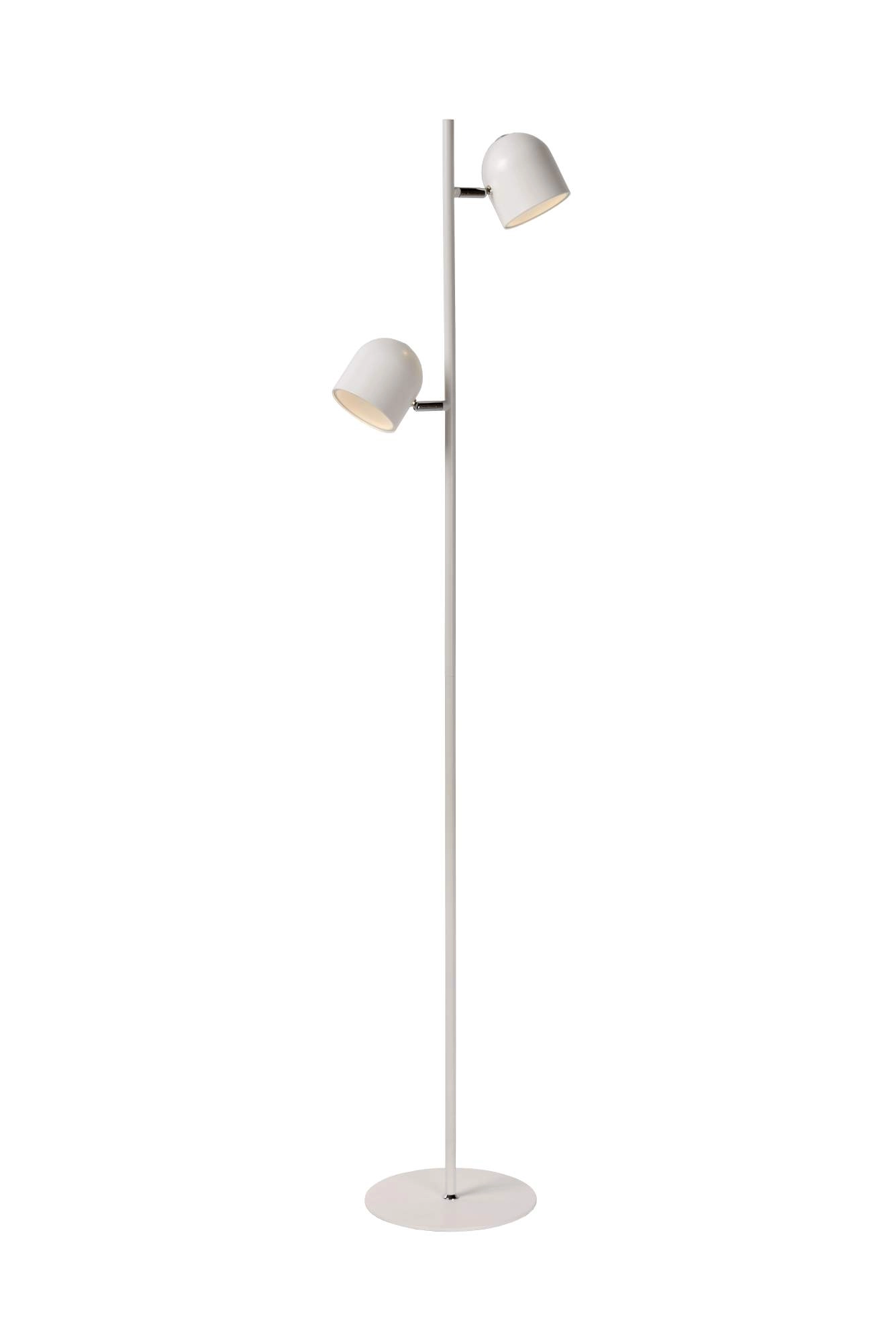 LU 03703/10/31 Lucide SKANSKA - Floor lamp - LED Dim. - 2x5W 3000K - White