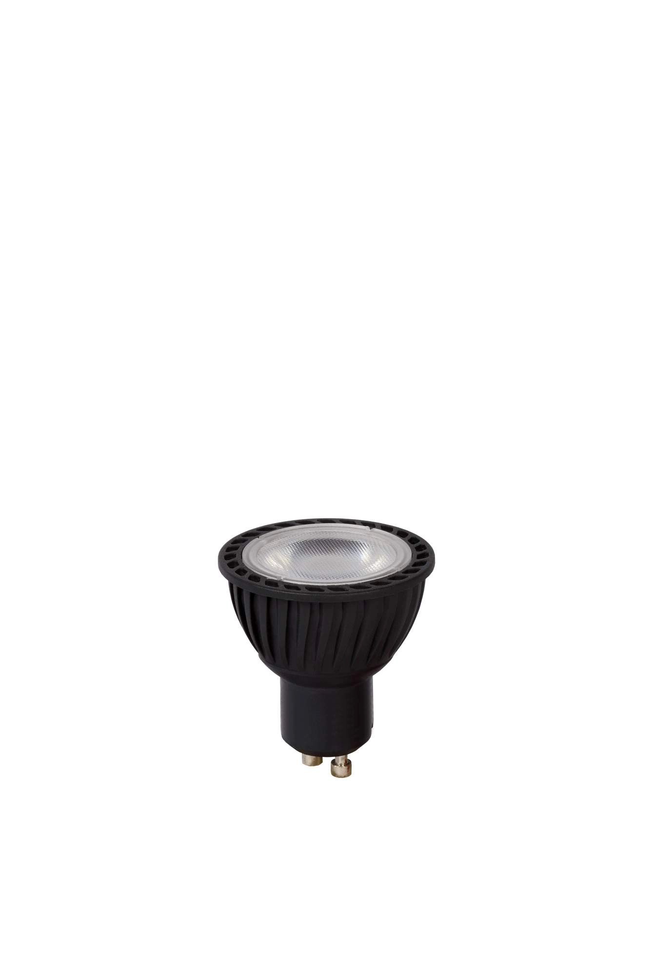 LU 49006/05/30 Lucide MR16 - Led bulb - Ø 5 cm - LED Dim. - GU10 - 1x5W 3000K - Black