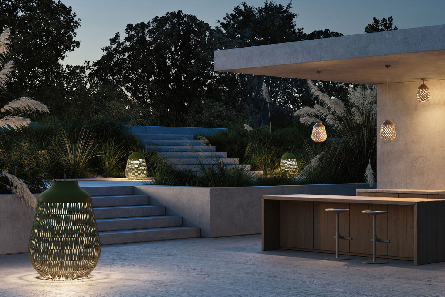 Stitch Small Hängeleuchte von Lodes