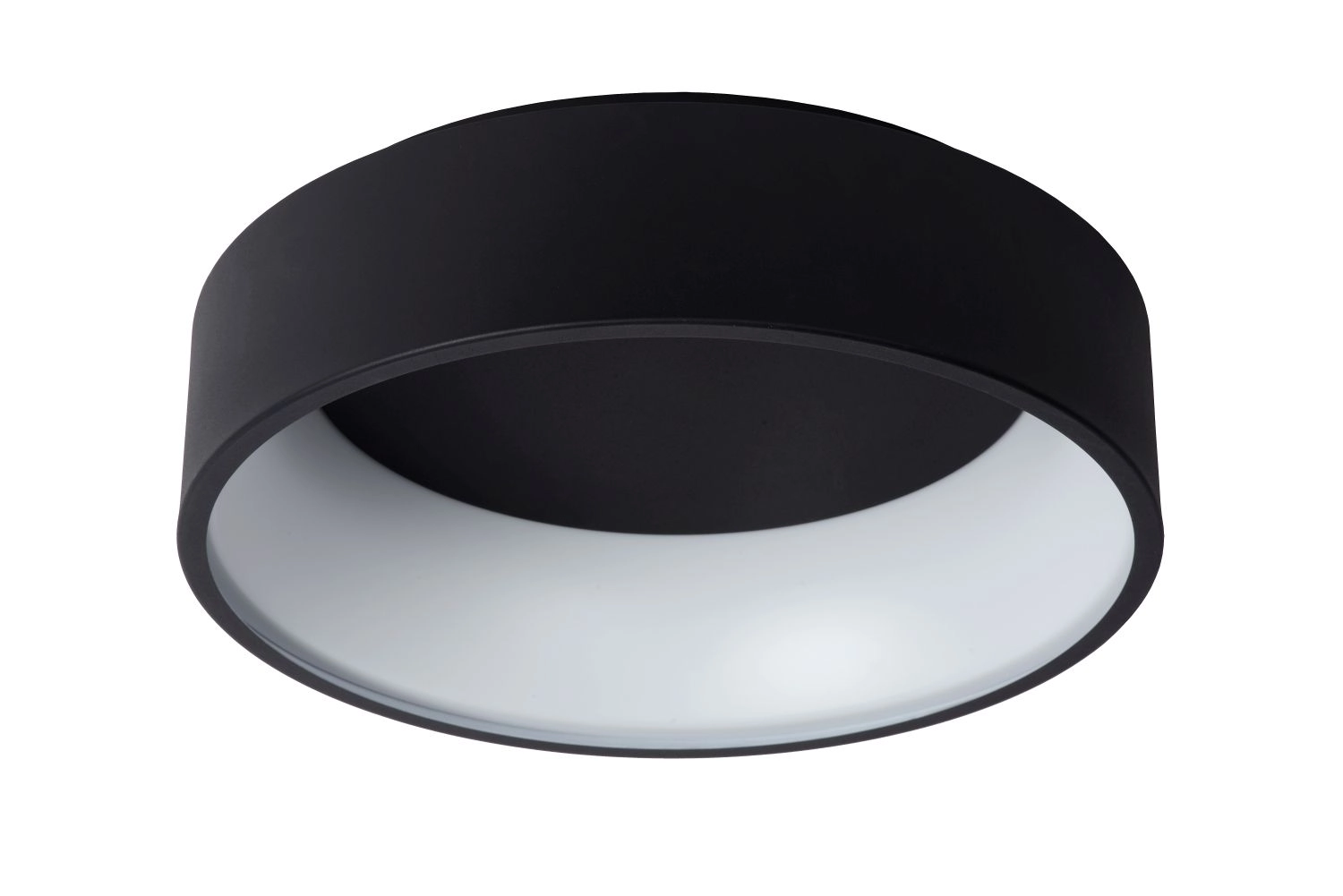 LU 46100/32/30 Lucide TALOWE LED - Flush ceiling light - Ø 45,5 cm - LED Dim. - 1x30W 3000K - Black