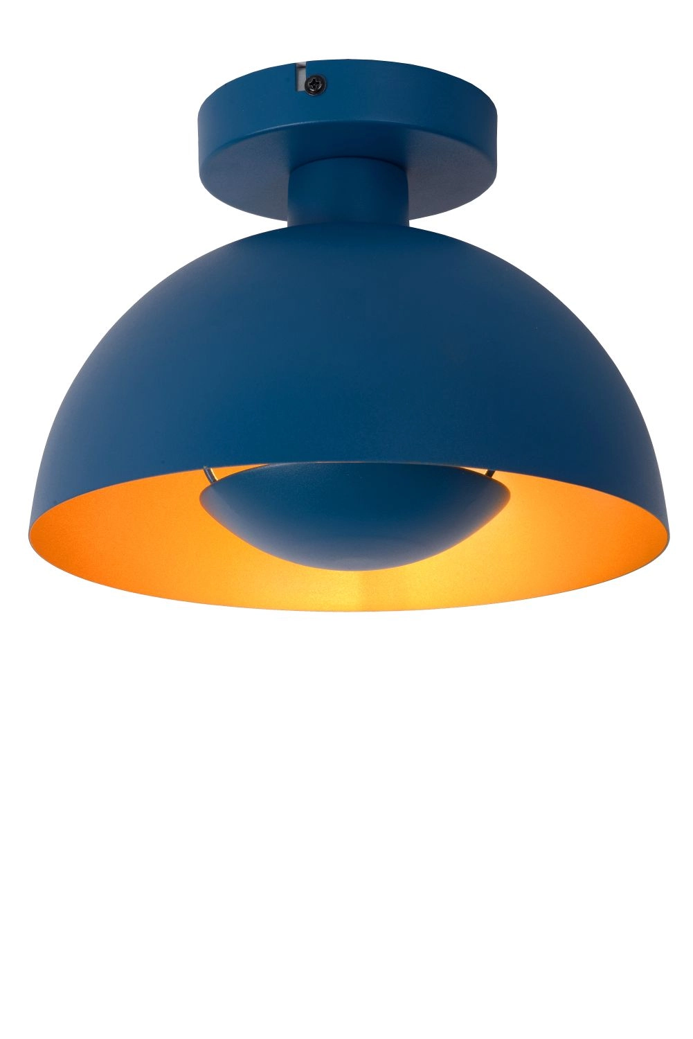 LU 45196/01/35 Lucide SIEMON - Flush ceiling light - Ø 25 cm - 1xE27 - Blue