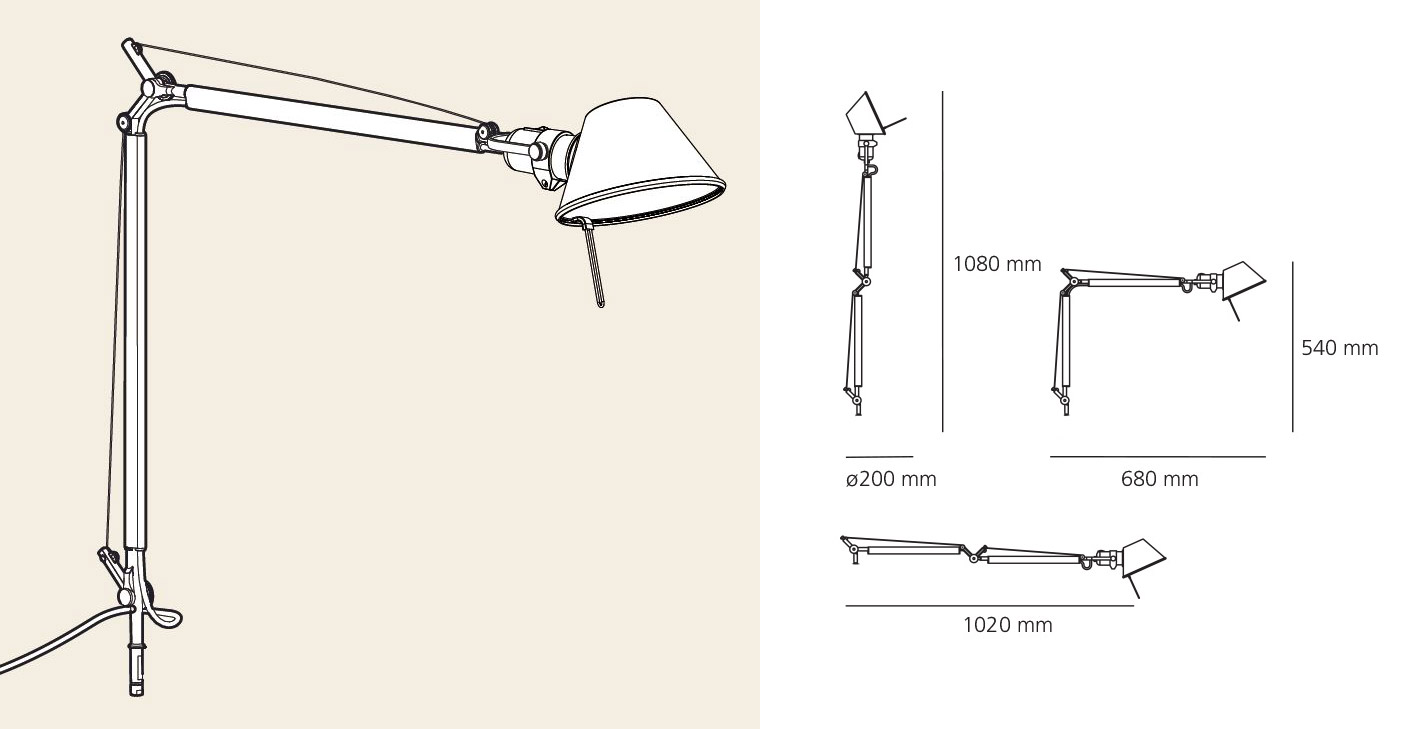 Tischlampe Tolomeo Mini von Artemide