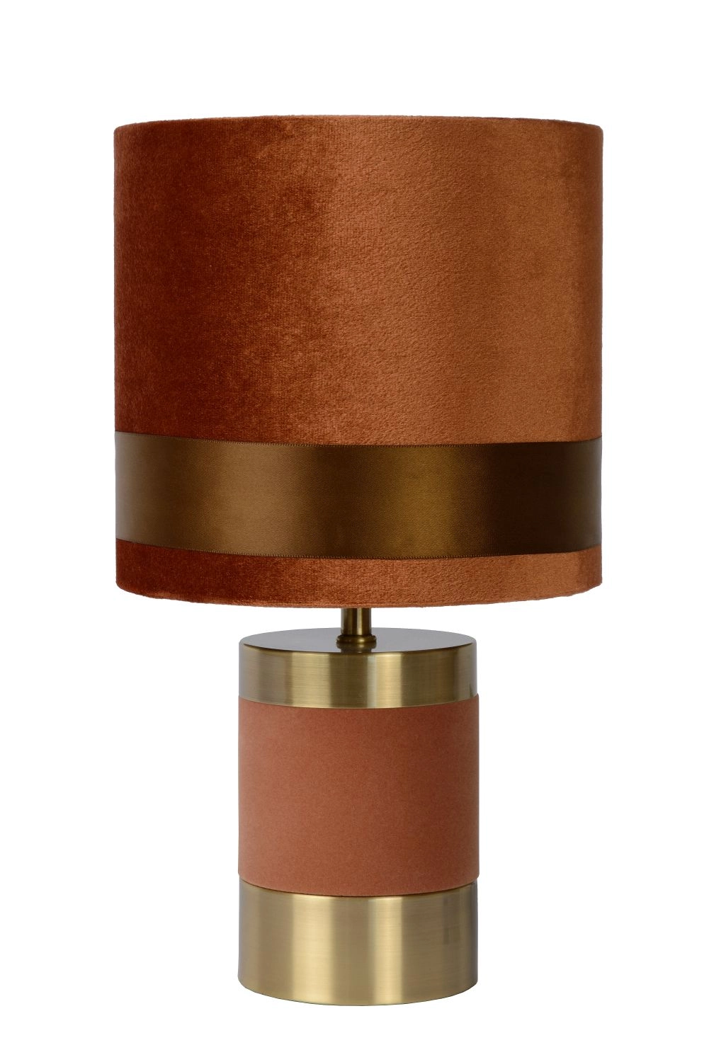 LU 10500/81/43 Lucide EXTRAVAGANZA FRIZZLE - Table lamp - Ø 18 cm - 1xE14 - Brown
