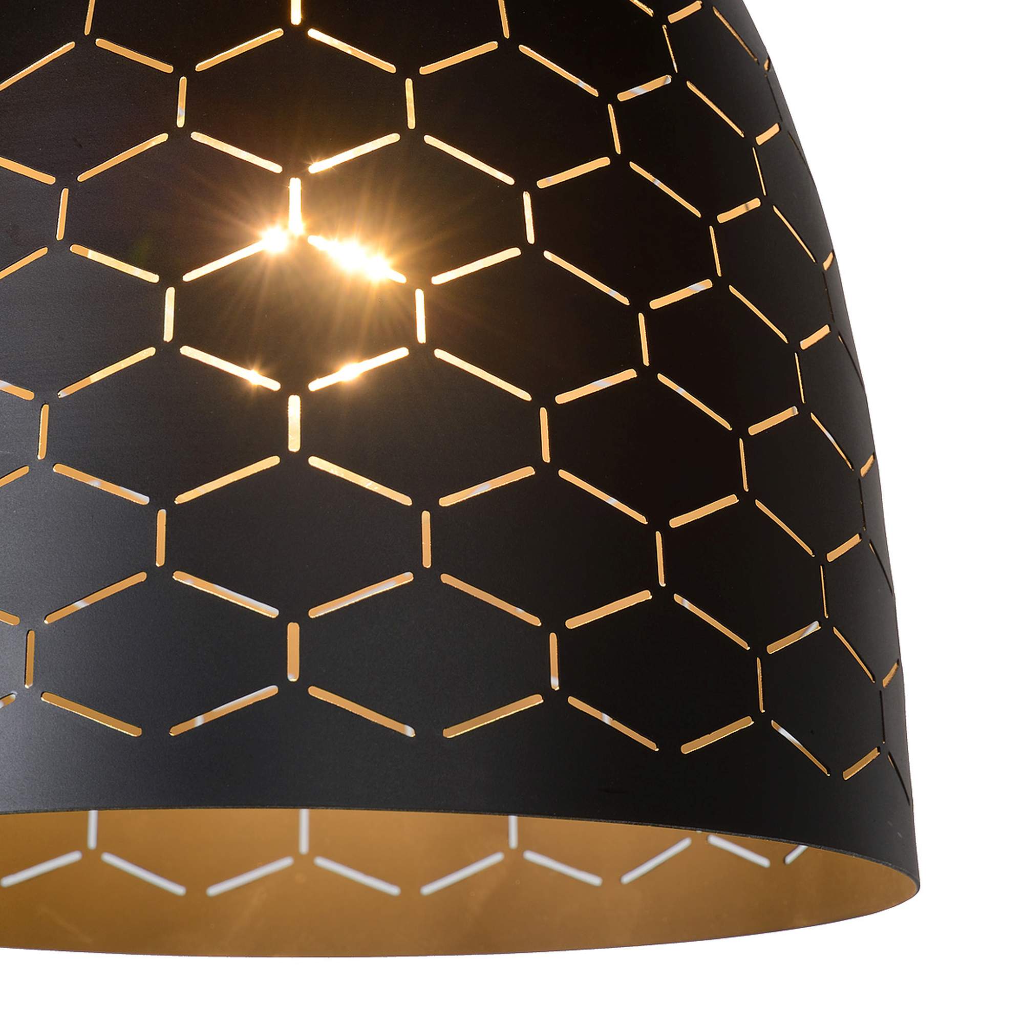 LU 43408/24/30 Lucide GALLA - Pendant light - Ø 25 cm - 1xE27 - Black