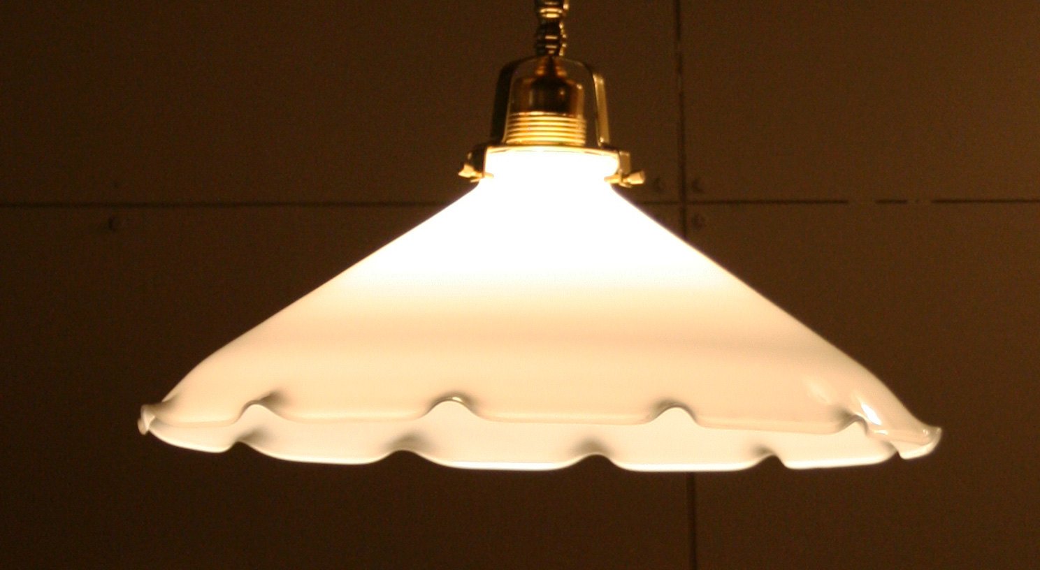 Original italo-austrian retro living room suspension lamp, ANNA