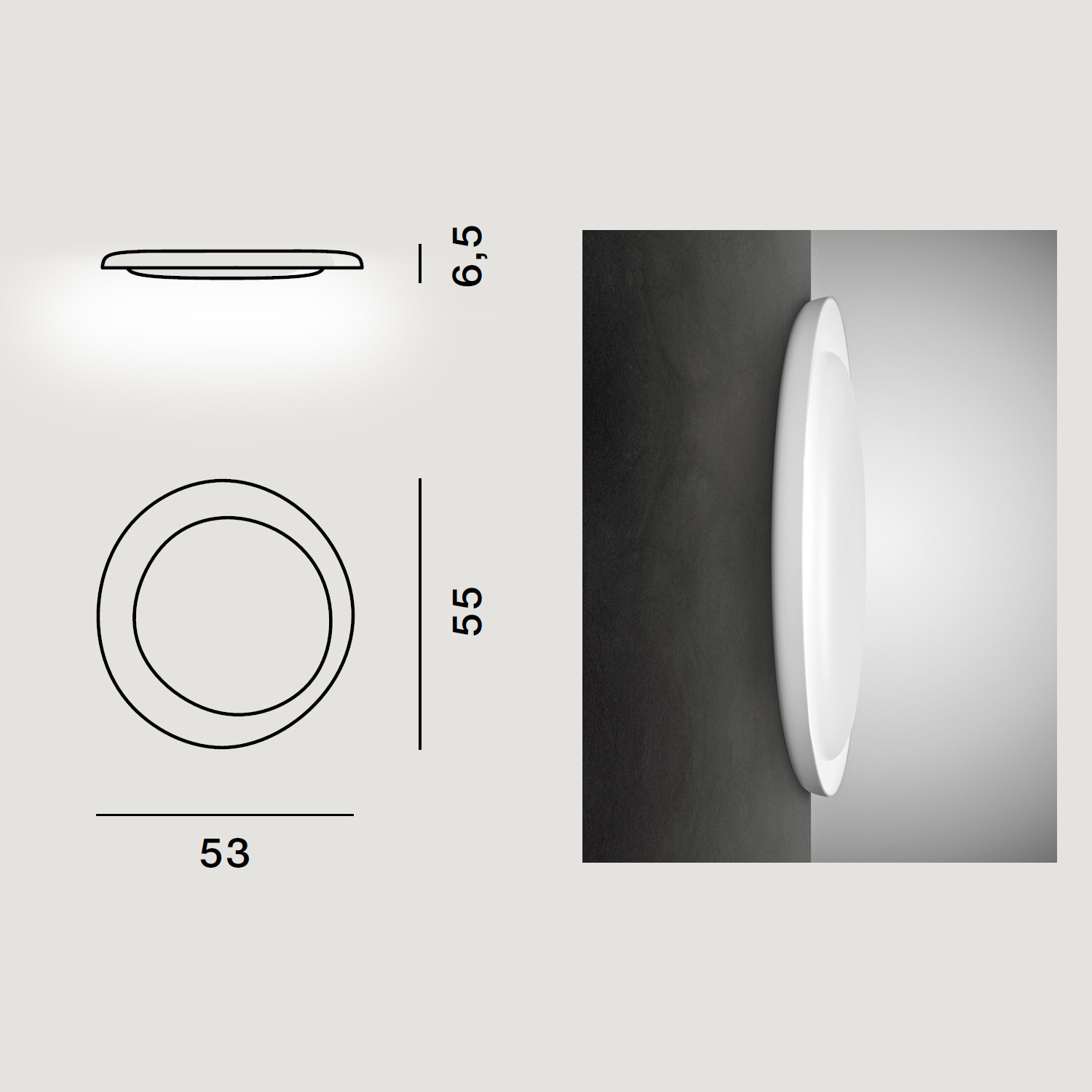 Bahia mini LED lamp by Foscarini