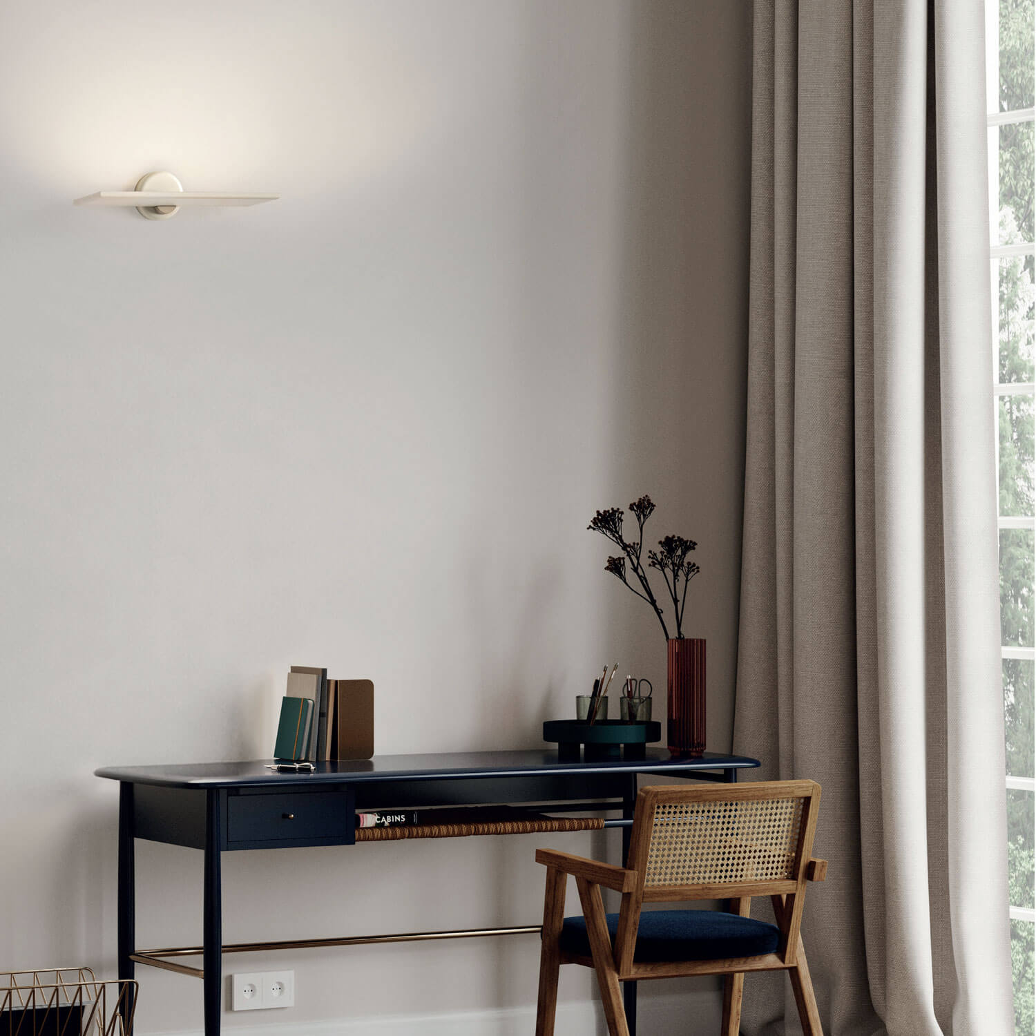 Giùup AP LED wall light by Icone