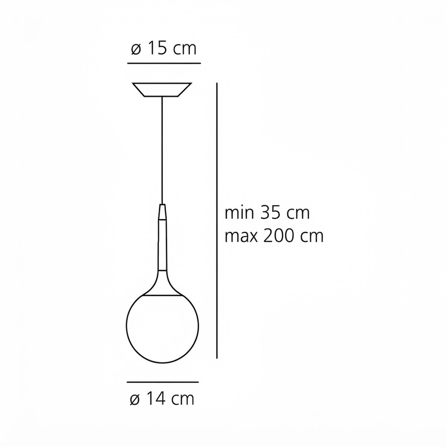 Hängelampe CASTORE SUSPENSION von Artemide