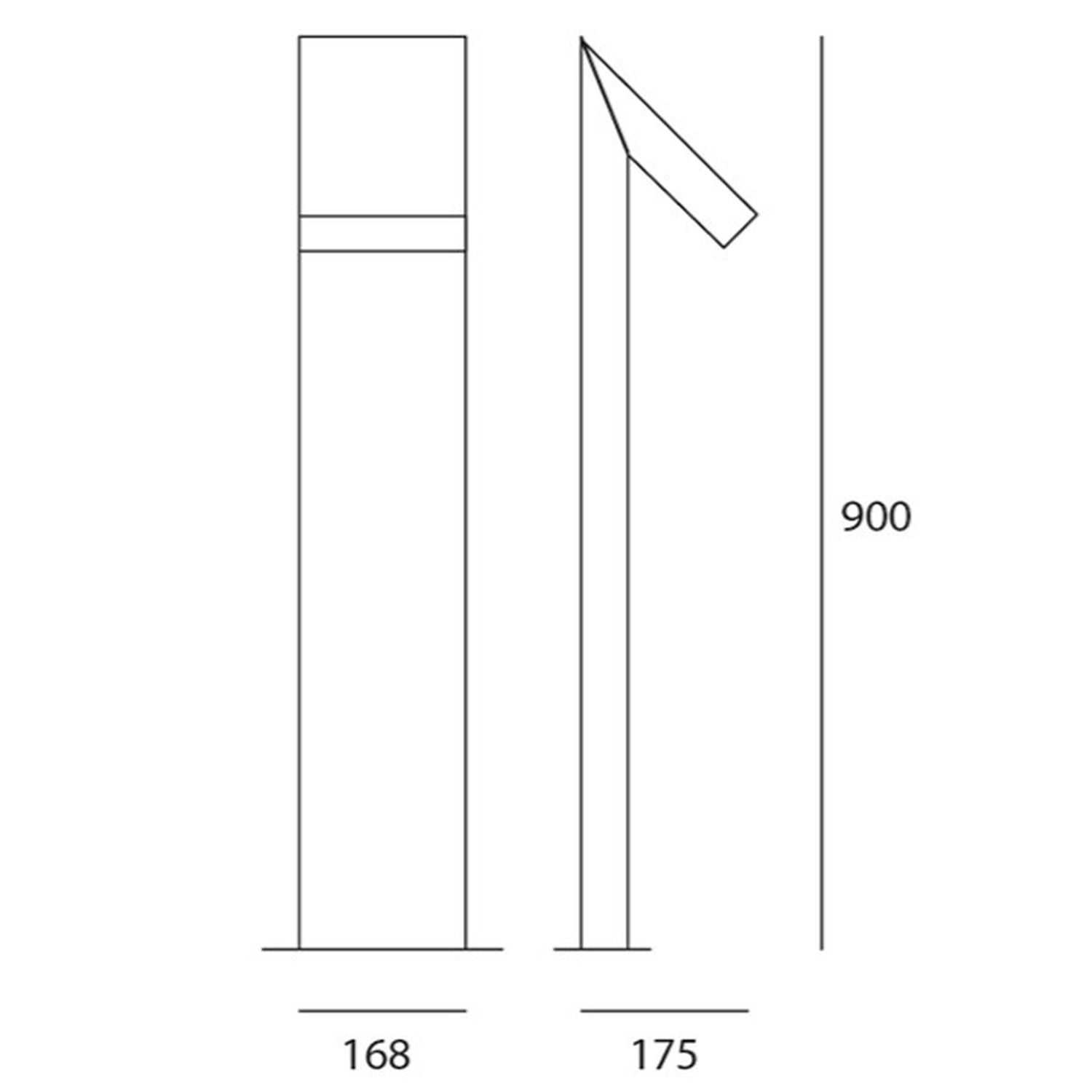 LED Außenleuchte IP65 CHILONE FLOOR von Artemide