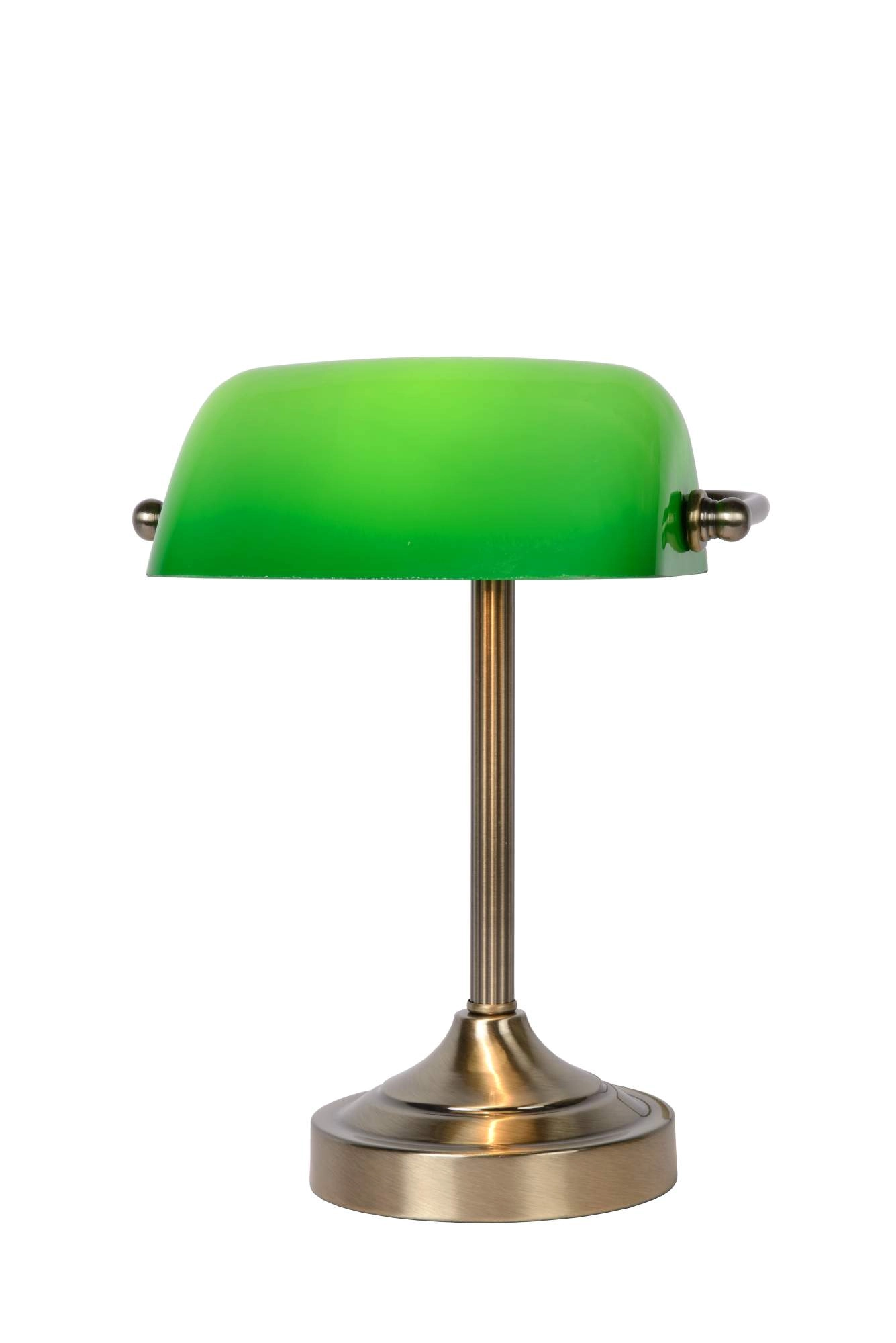 LU 17504/01/03 Lucide BANKER - Desk lamp - 1xE14 - Bronze