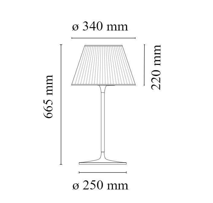 Tischlampe Romeo Soft T1 von Flos