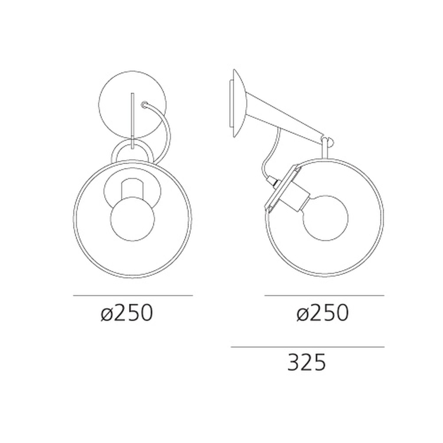 Wandlampe MICONOS WALL von Artemide