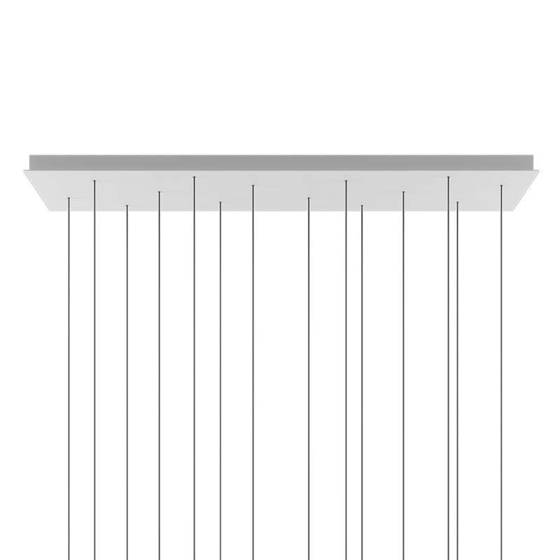 14 Lights Rectangular Cluster von Lodes