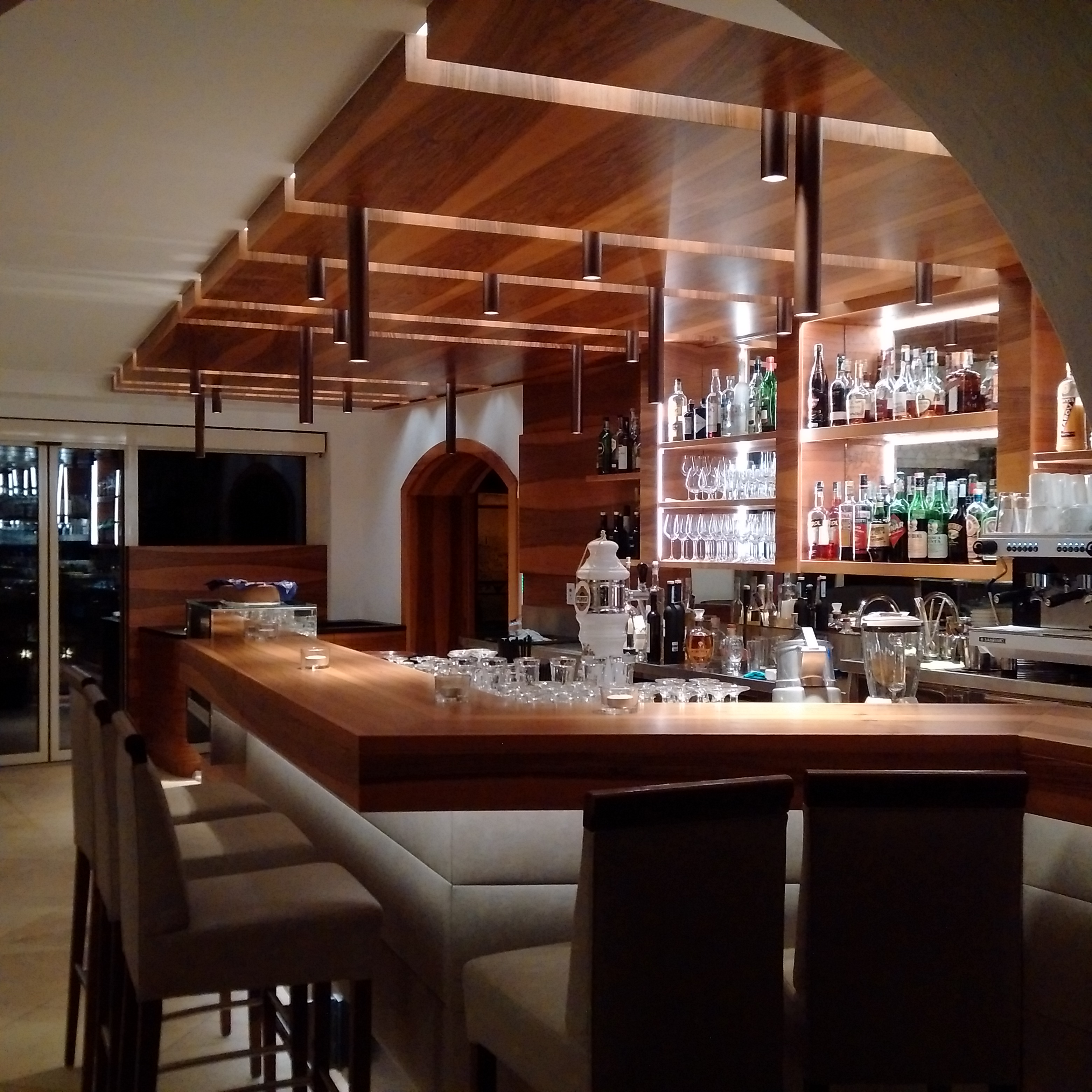 A-Tube spot a soffitto di Lodes