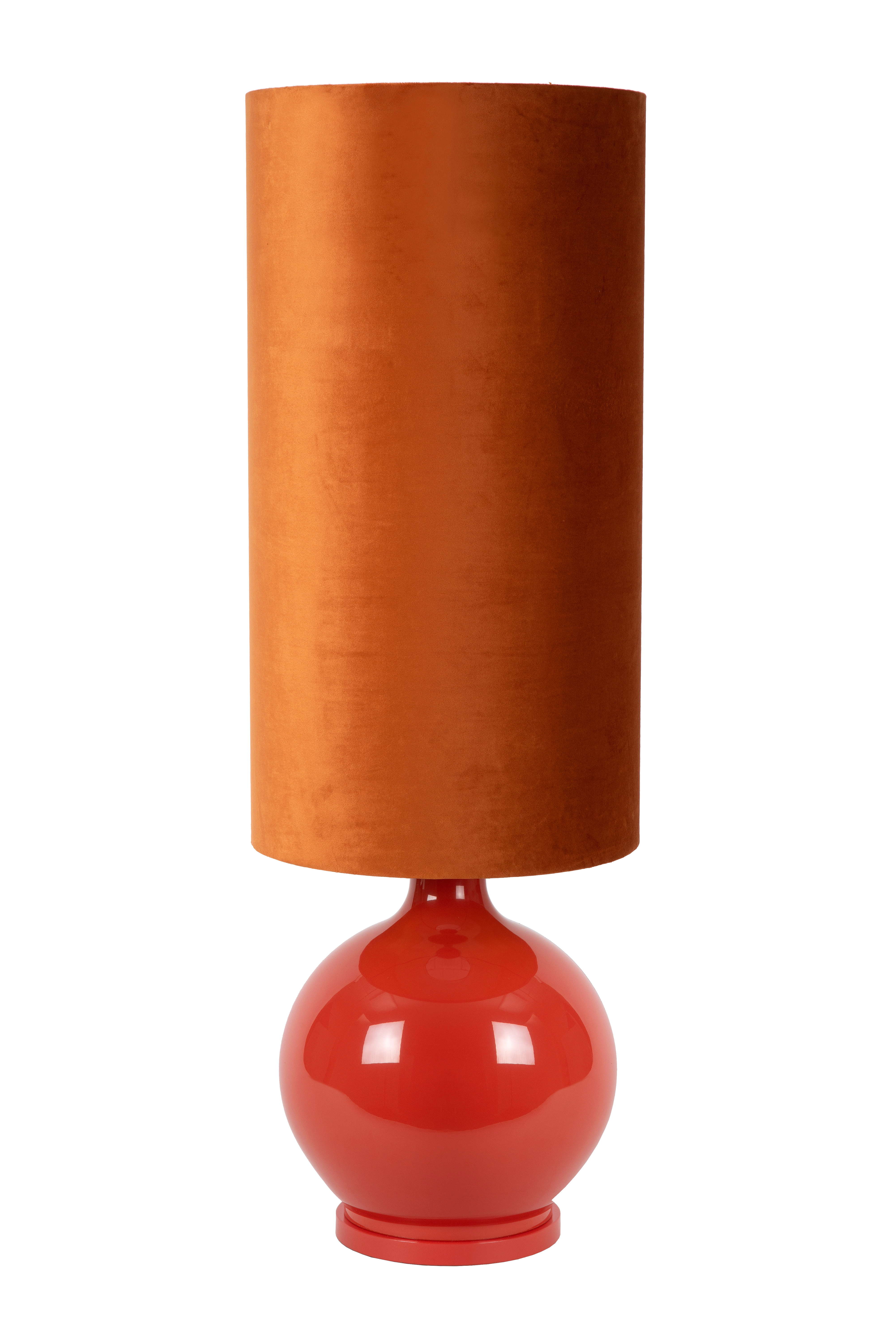 LU 10719/81/53 Lucide ESTERAD - Floor lamp - Ø 34 cm - 1xE27 - Orange