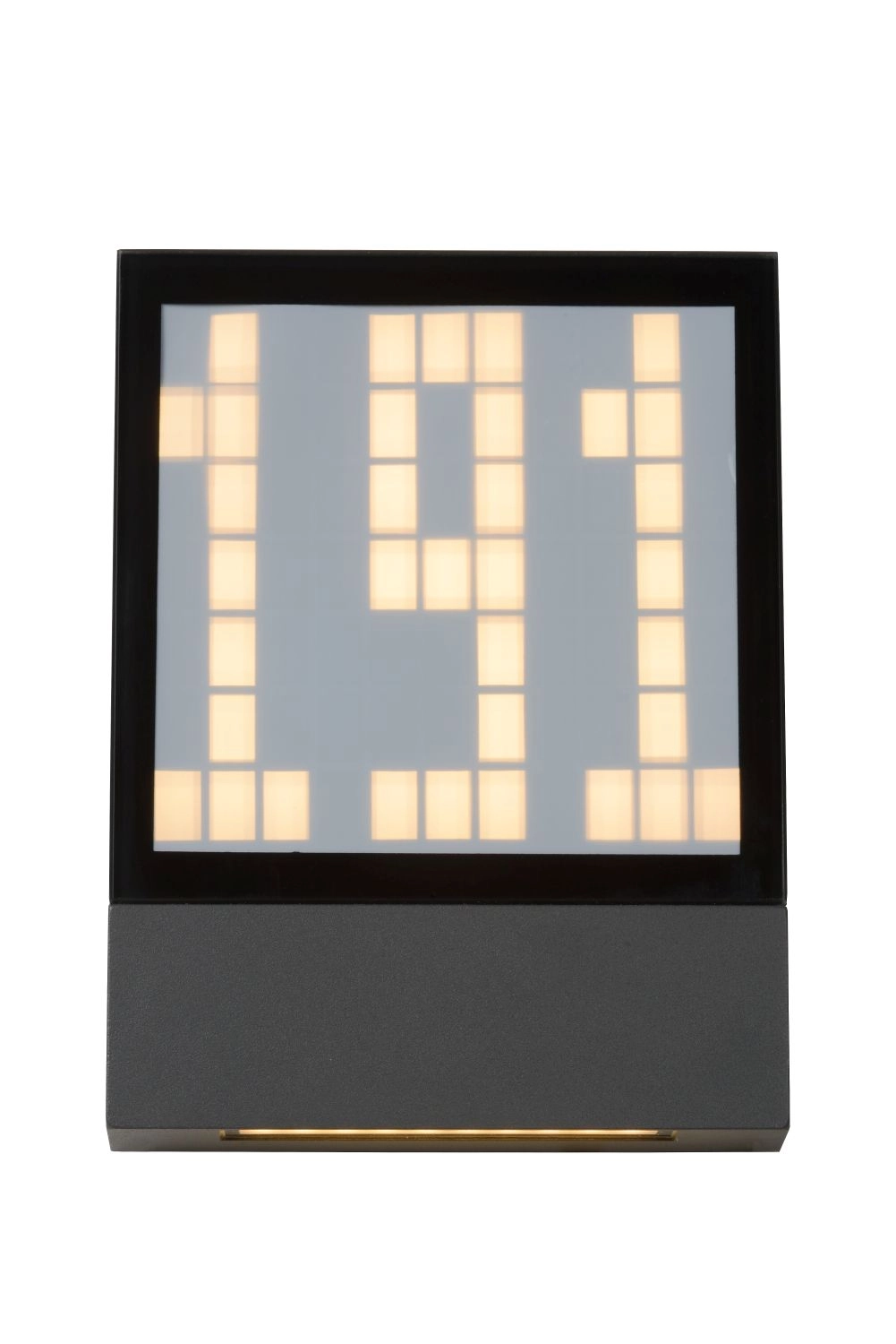 LU 27899/03/29 Lucide DIGIT - Wall light Outdoor - LED - 1x3W 2700K - IP54 - Anthracite