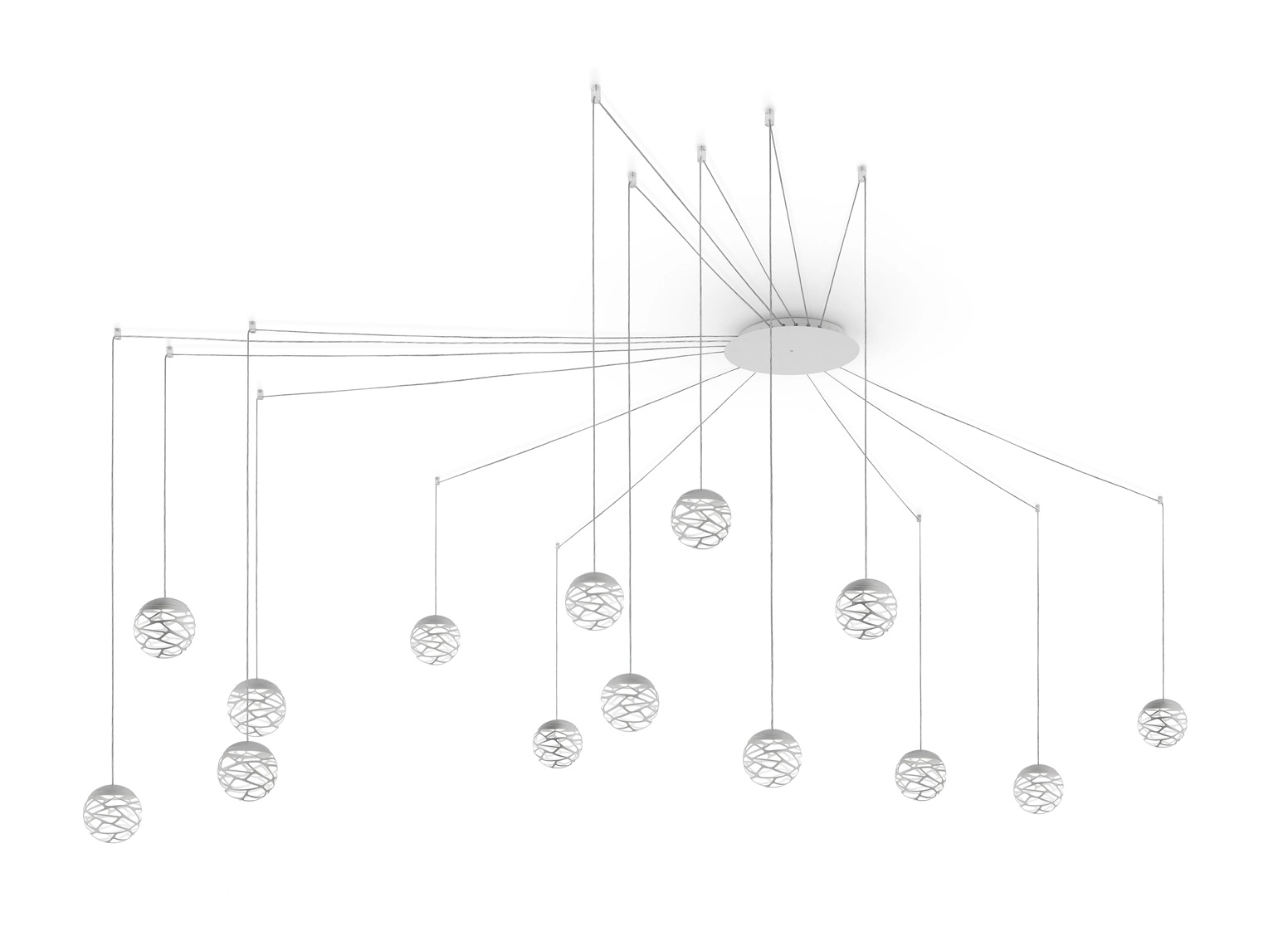 Kelly Cluster Sphere LED Leuchte von Lodes