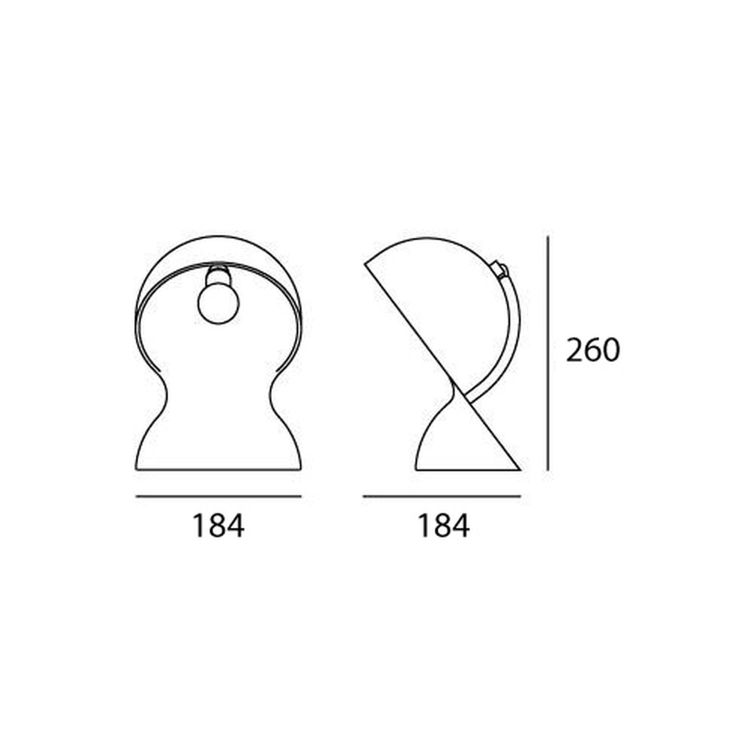 Tischleuchte DALU' von Artemide