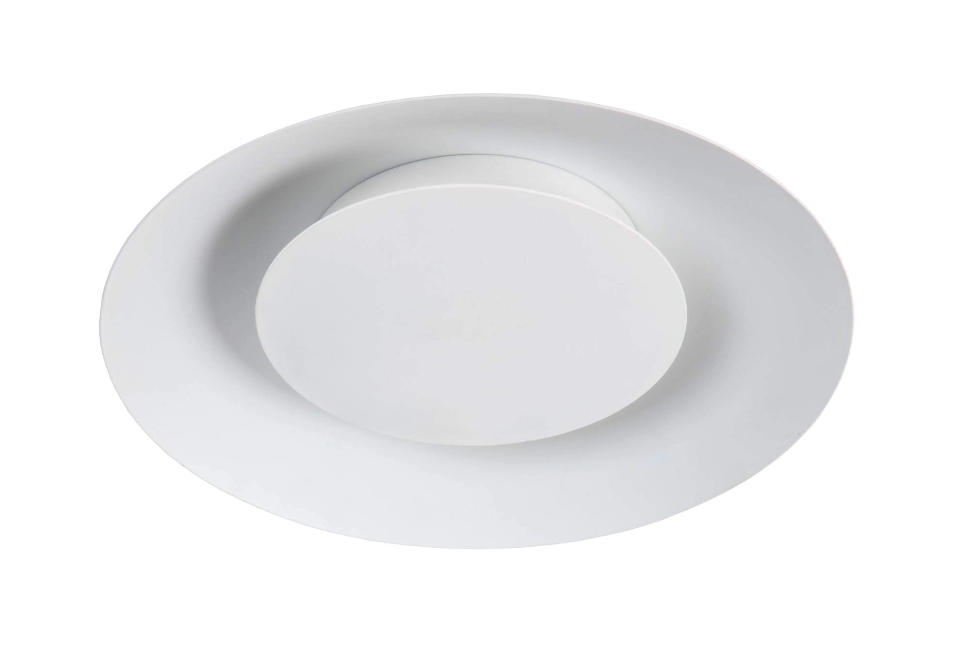 LU 79177/12/31 Lucide FOSKAL - Flush ceiling light - Ø 34,5 cm - LED - 1x12W 2700K - White