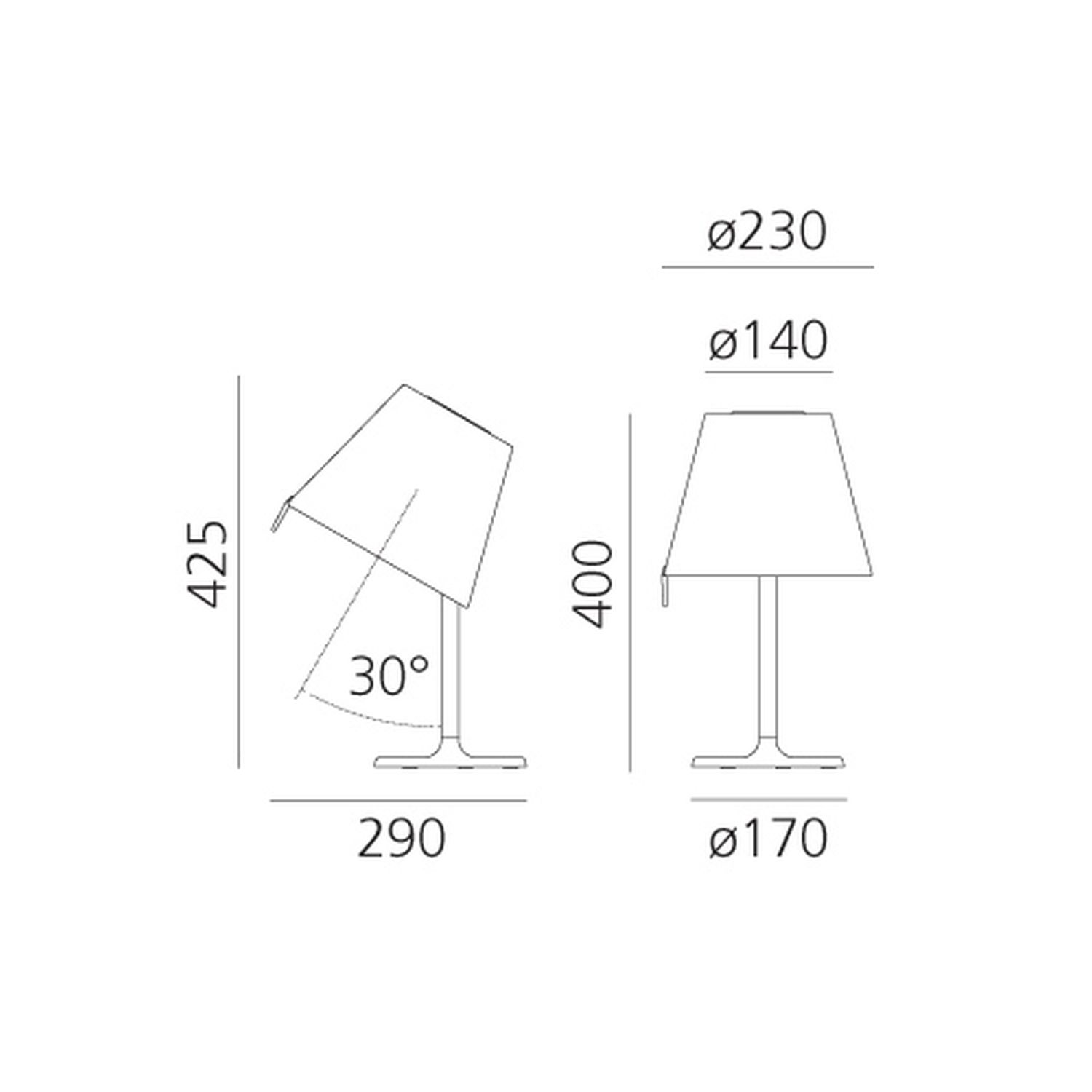 Melampo Notte Tischleuchte von Artemide