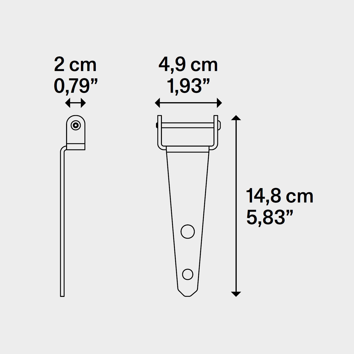 Haken mit Erdspieß Stitch von Lodes