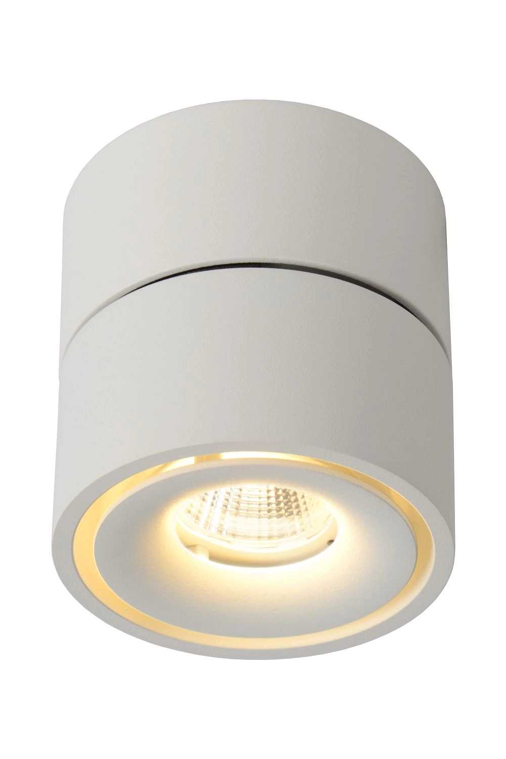 LU 35911/08/31 Lucide YUMIKO - Ceiling spotlight - Ø 7,8 cm - LED Dim. - 1x8W 2700K - White
