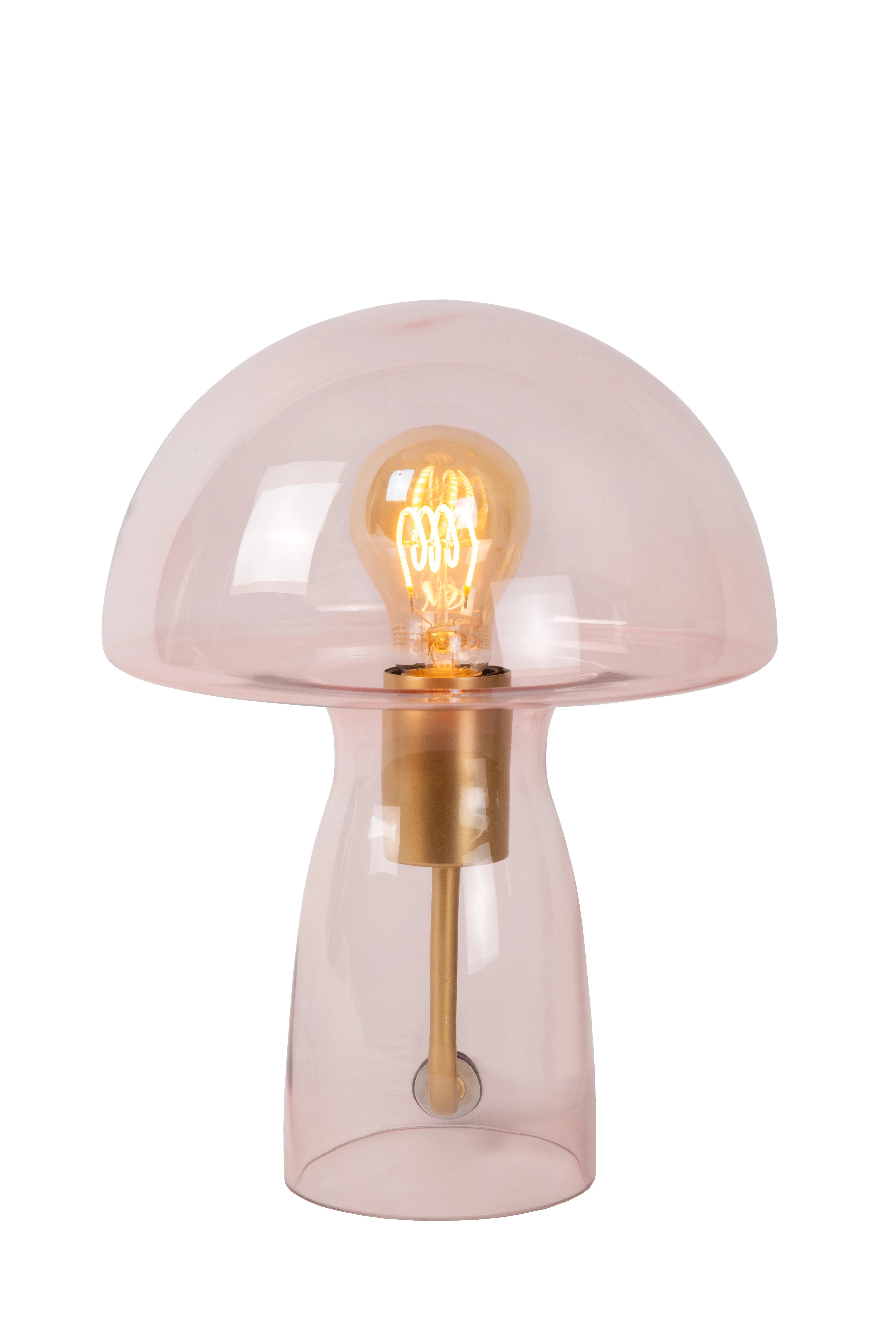 LU 10514/01/66 Lucide FUNGO - Table lamp - 1xE27 - Pink