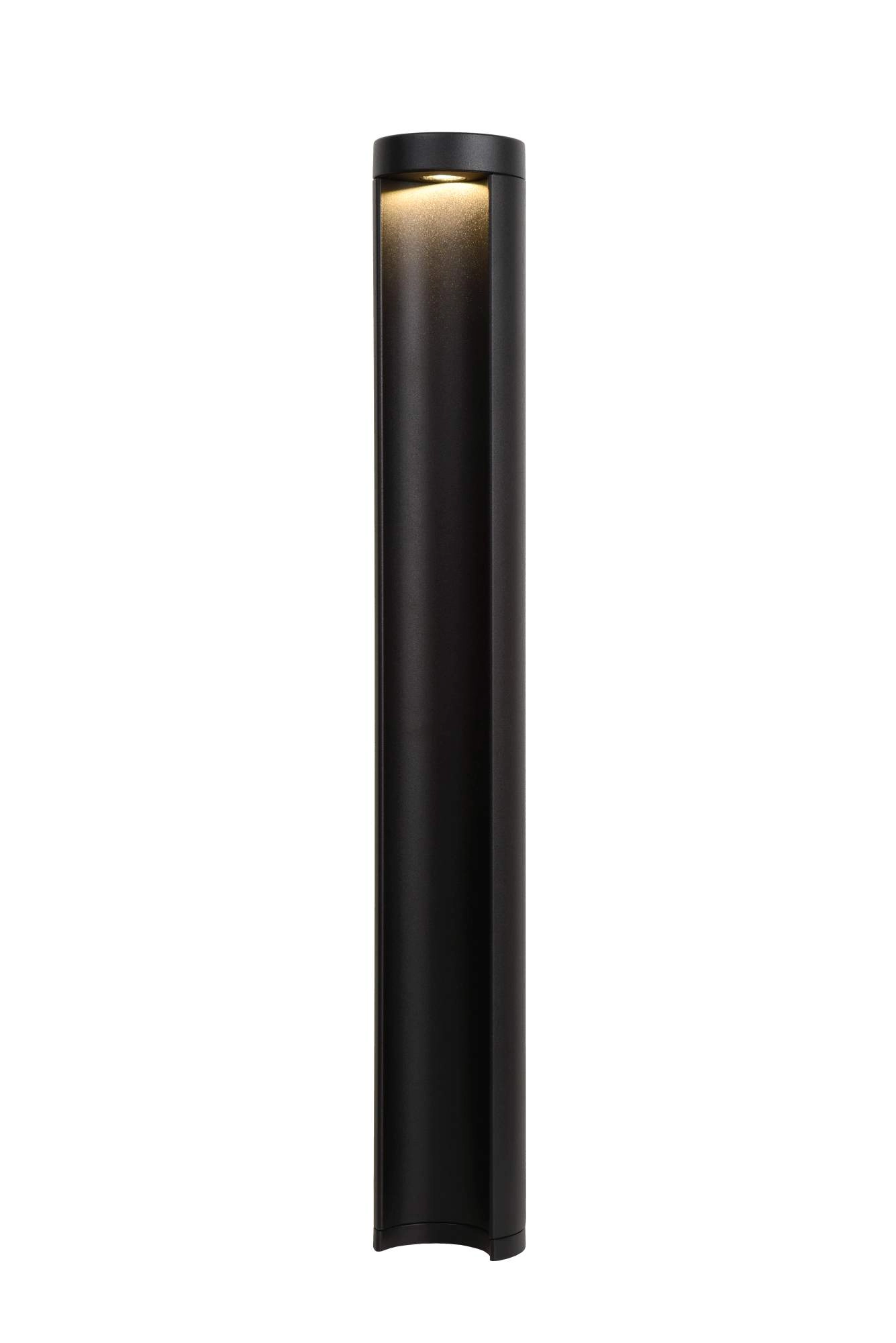 LU 27874/65/30 Lucide COMBO - Bollard light Outdoor - Ø 9 cm - LED - 1x9W 3000K - IP54 - Black