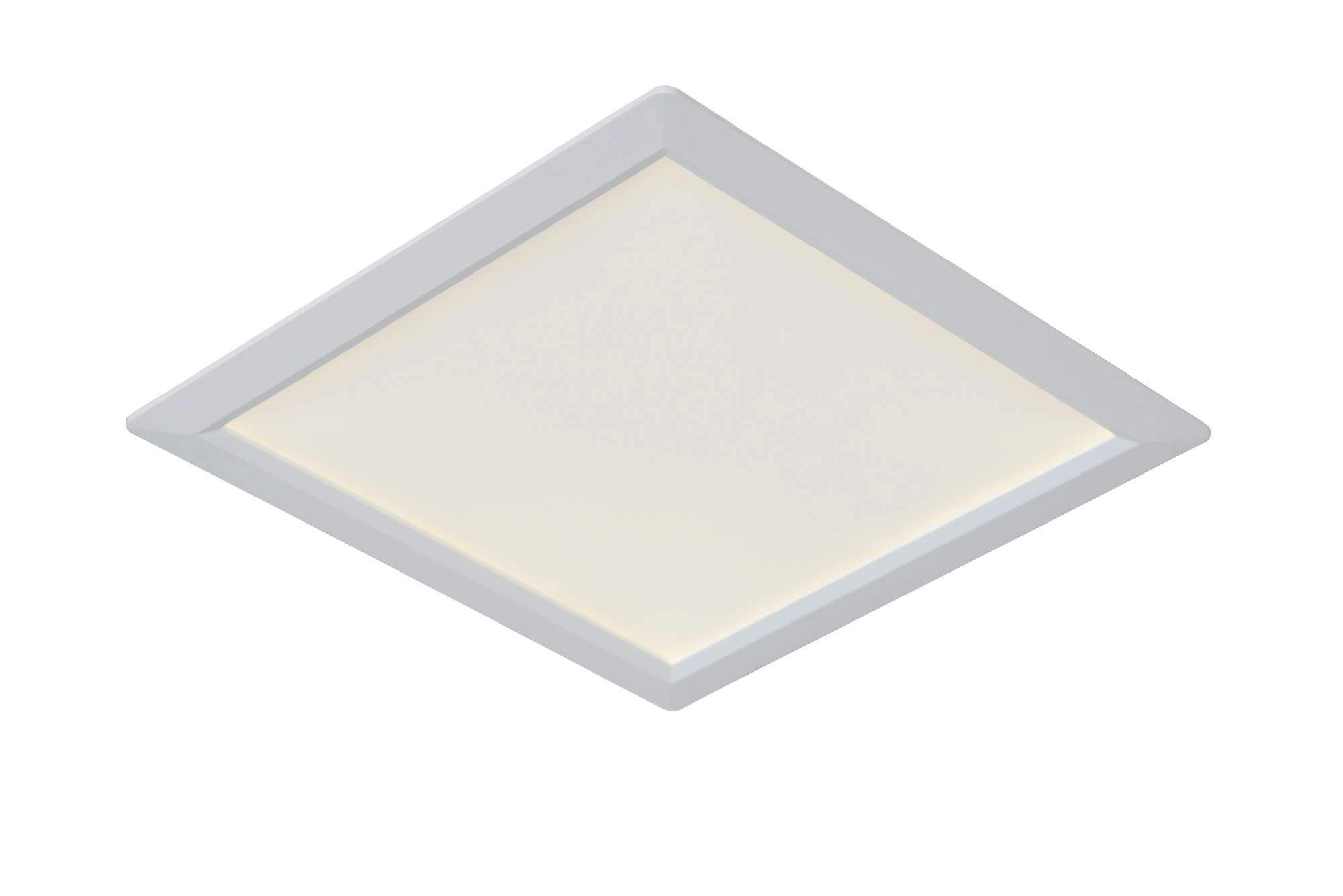 LU 07106/18/31 Lucide TENDO-LED - Flush ceiling light - LED - 1x18W 3000K - White