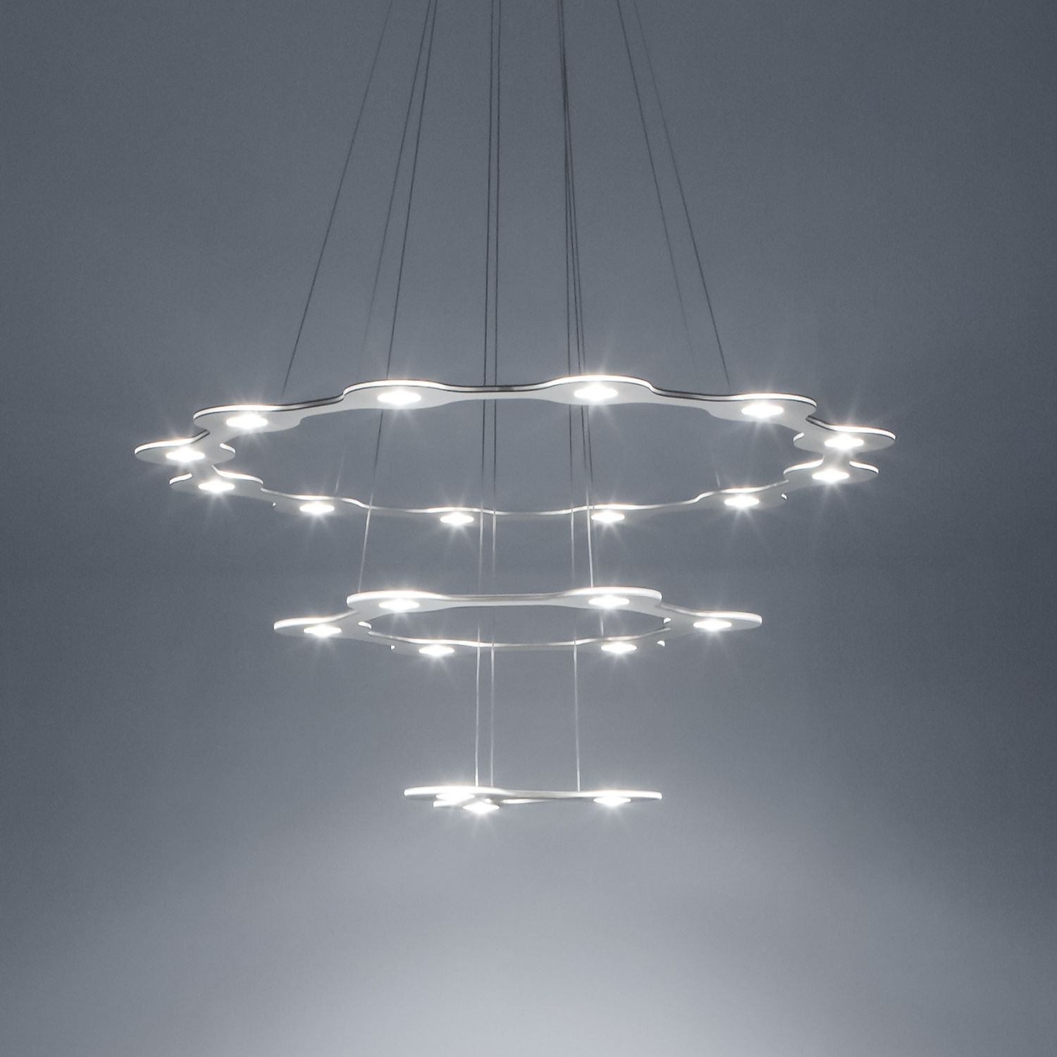 Flat Saturn 3 Hängeleuchte von Lumen Center Italia