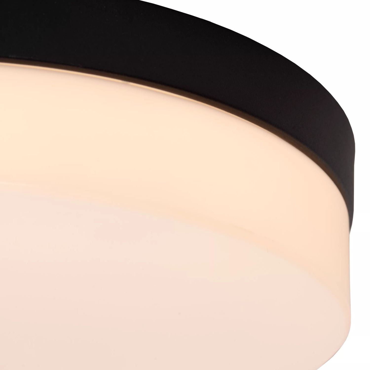LU 79111/30/30 Lucide BISKIT - Flush ceiling light Bathroom - Ø 28 cm - LED - 1x18W 2700K - IP44 - B